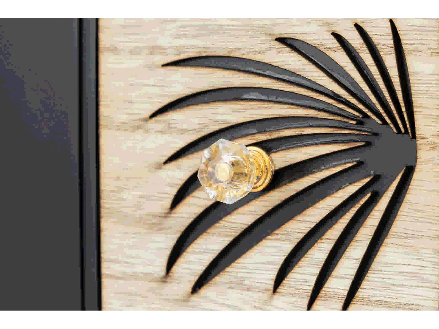 Joyero 3 Cajones Madera Talla 40x12x14 Cm