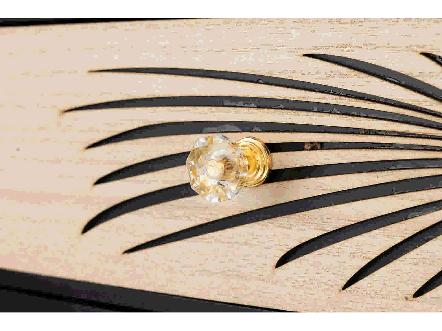 Joyero 3 Cajones Madera Talla 24x12x29 Cm