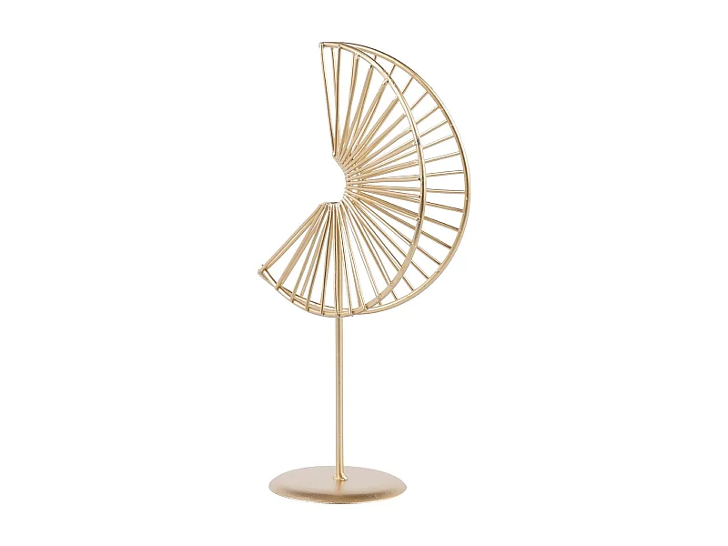 Figura Decoracion Metal 15x15x29 Cm