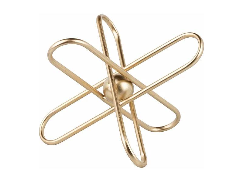 Figura Decoracion Metal 19x22x16 Cm