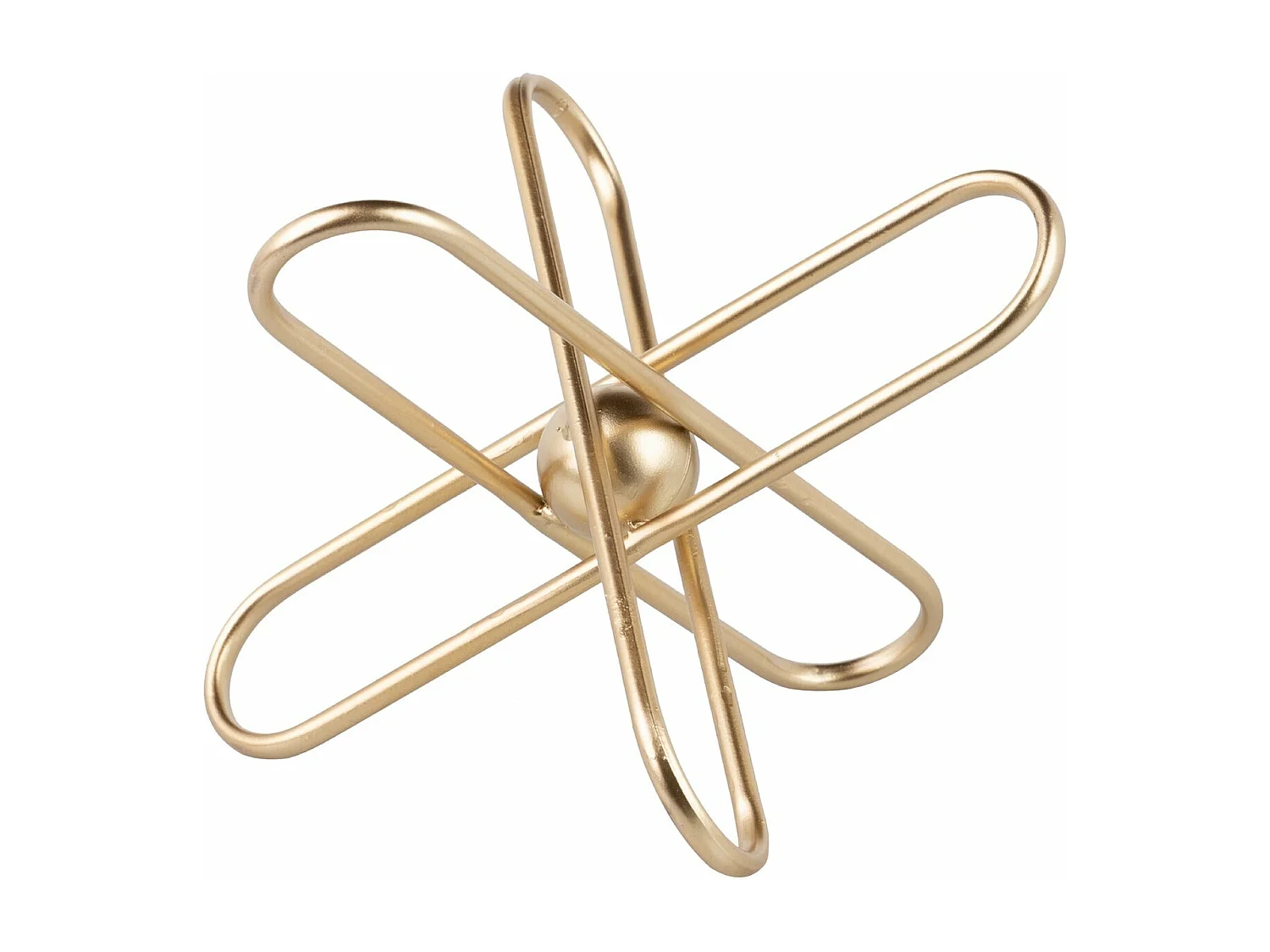 Figura Decoracion Metal 19x22x16 Cm