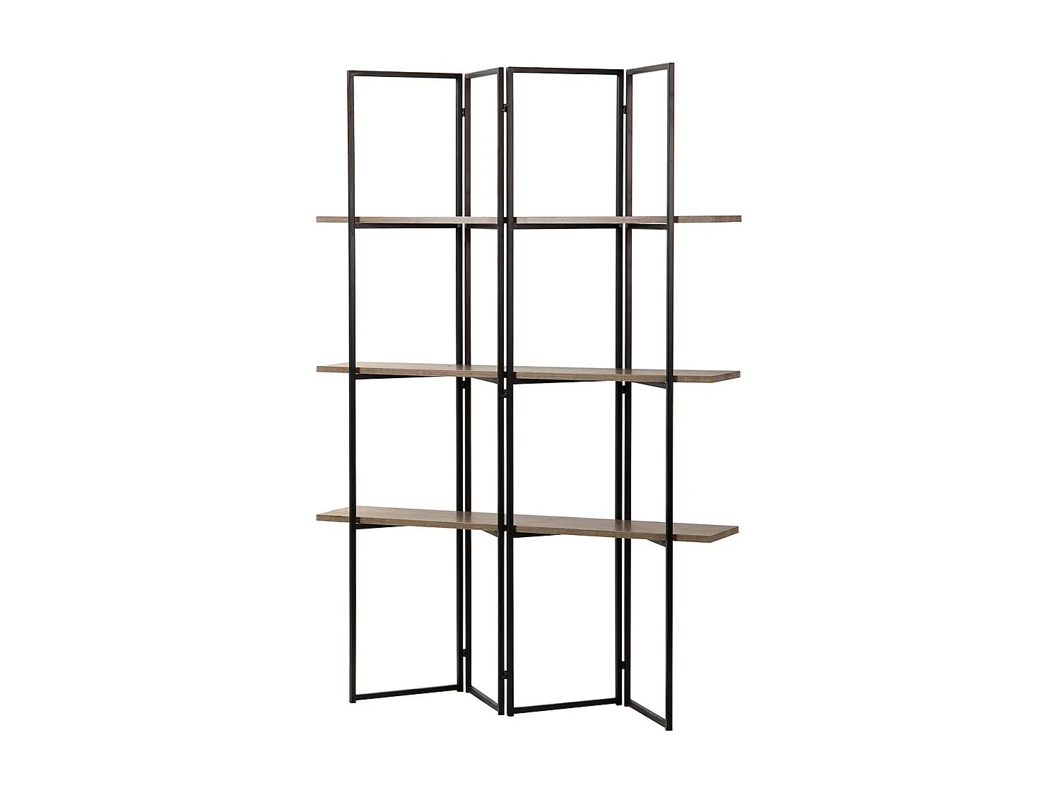 Estanteria Mdf Metal Vinilo K/d 120x29x180 Cm