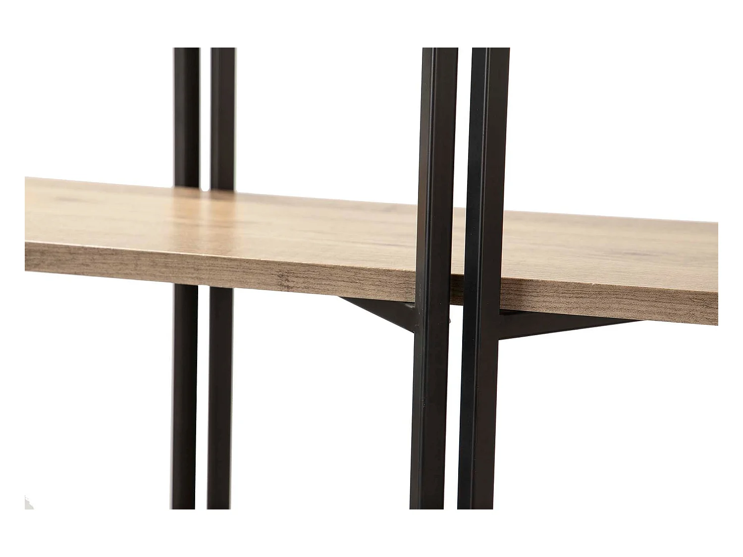 Estanteria Mdf Metal Vinilo K/d 120x29x180 Cm