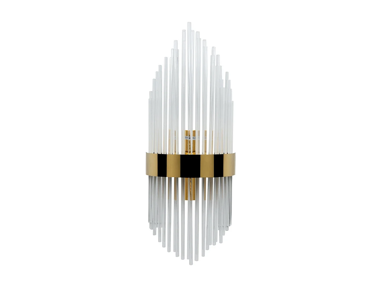 Aplique Metal Cristal Misuri 23x23x55 Cm