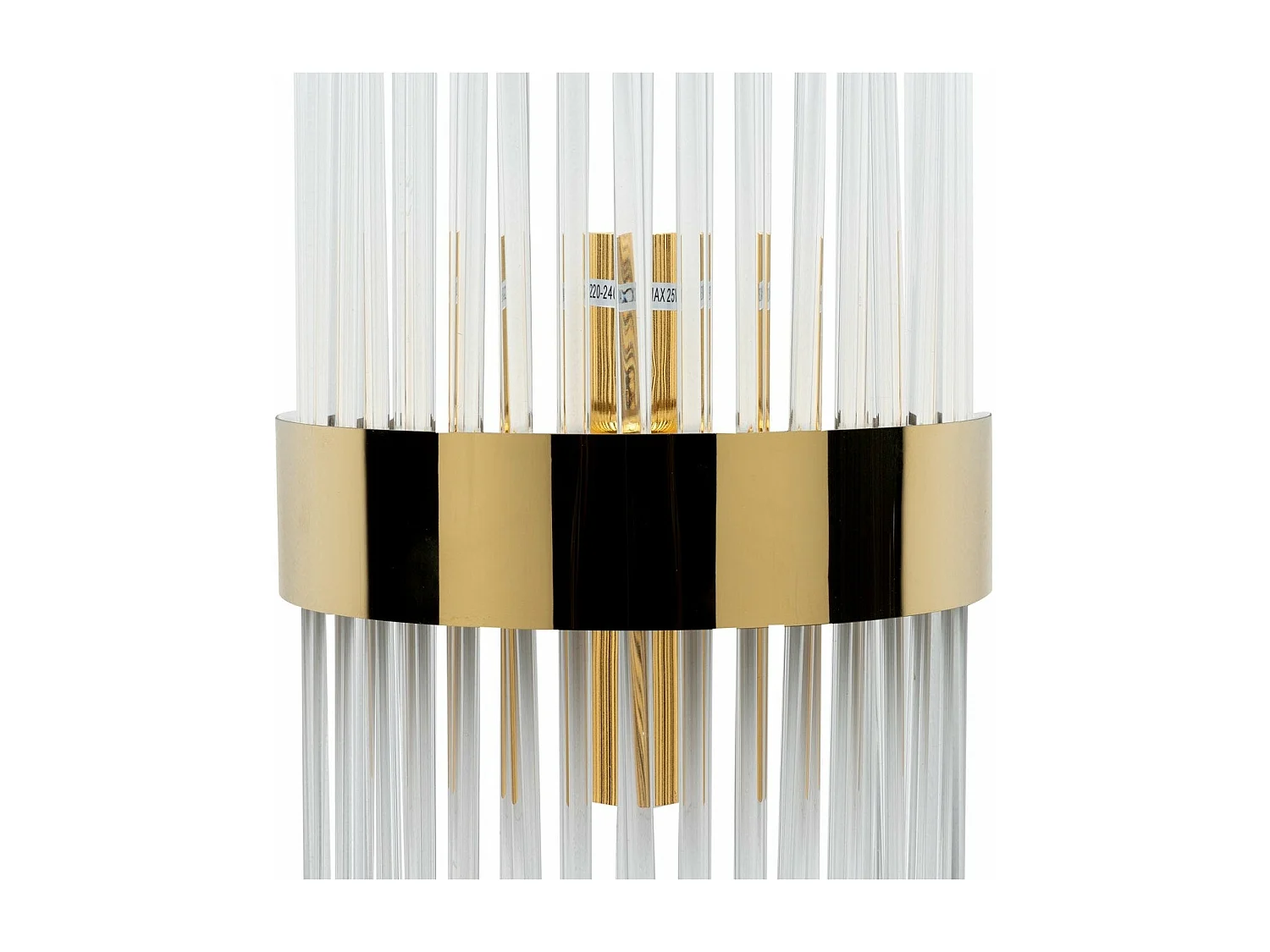 Aplique Metal Cristal Misuri 23x23x55 Cm