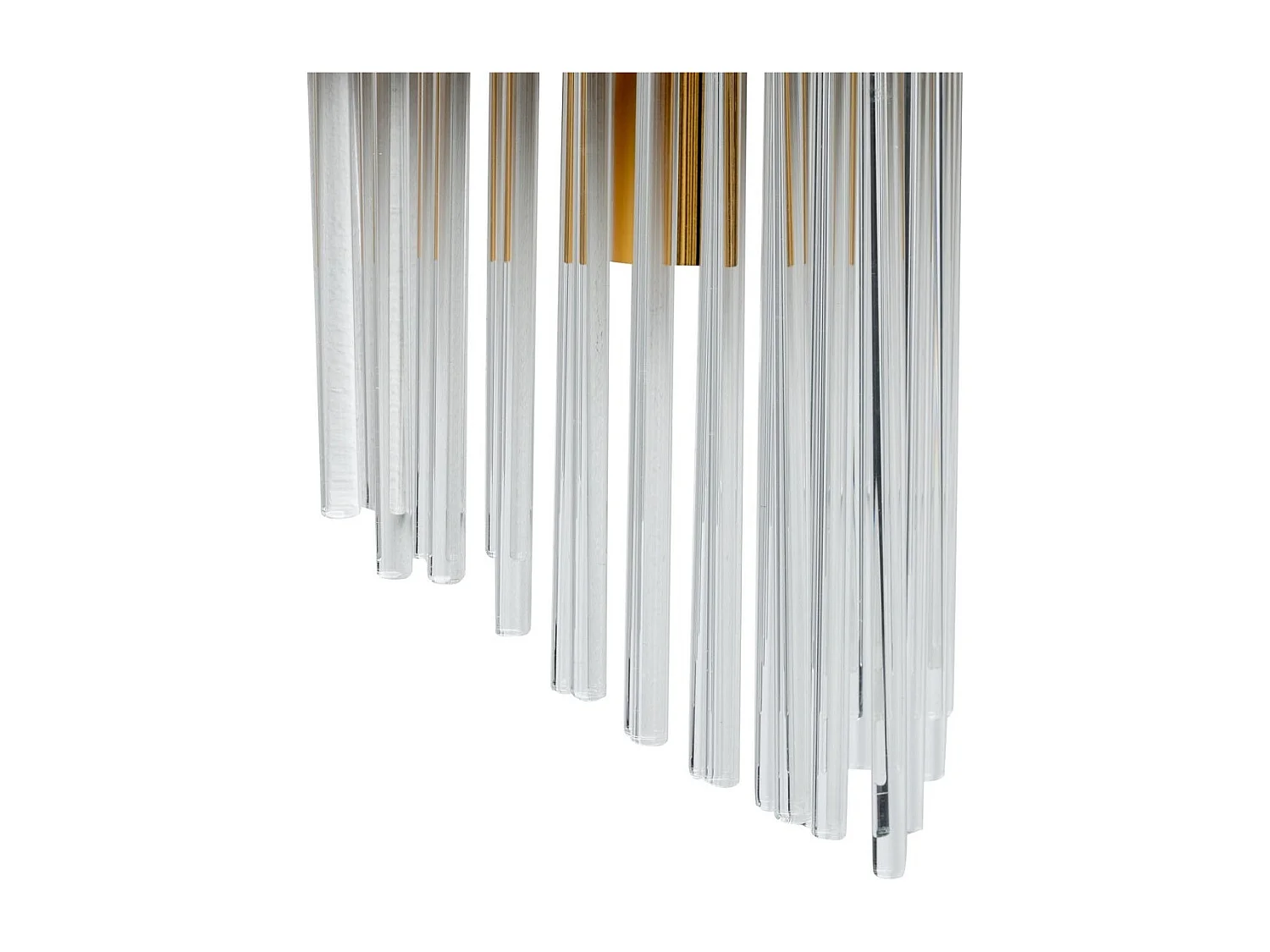 Aplique Metal Cristal Misuri 23x23x55 Cm