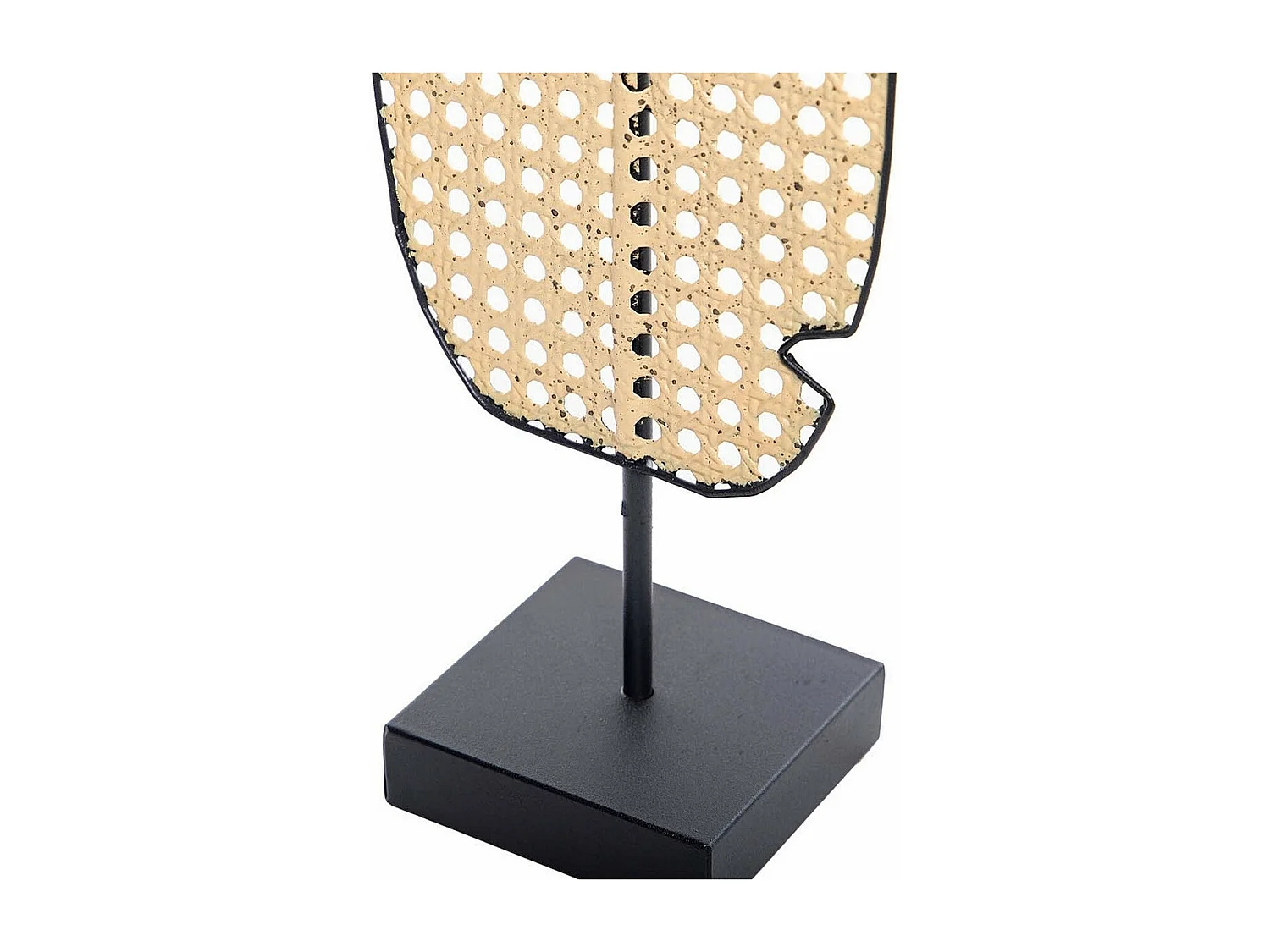 Hoja Metal Rejilla Con Base 16,5x10x47,5 Cm