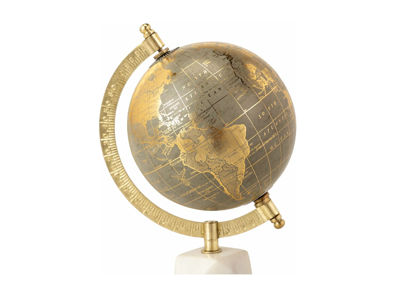 Bola Del Mundo Decoracion 13x13x20 Cm