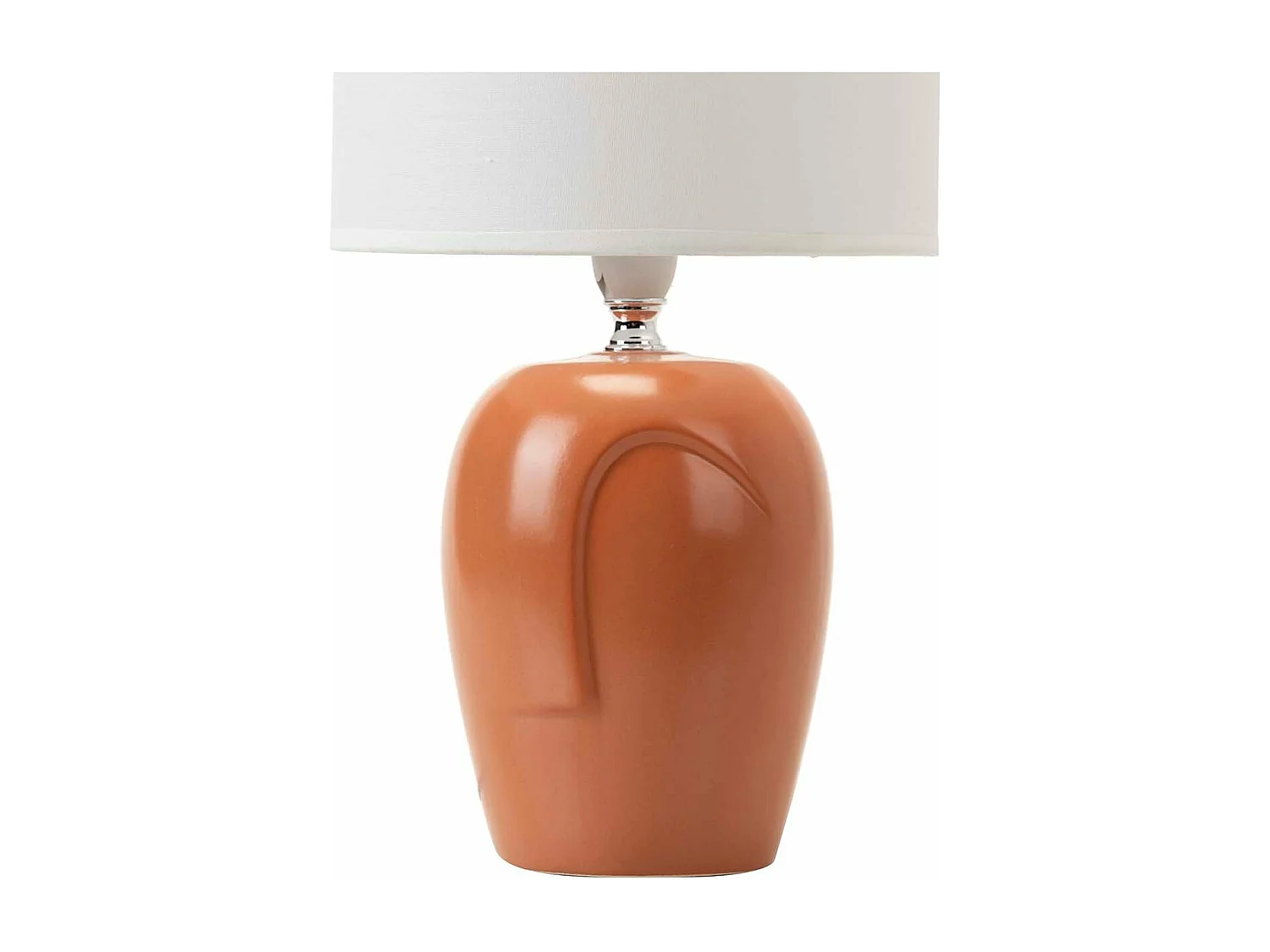 Lampara Sobremesa Ceramica 18x18x34 Cm