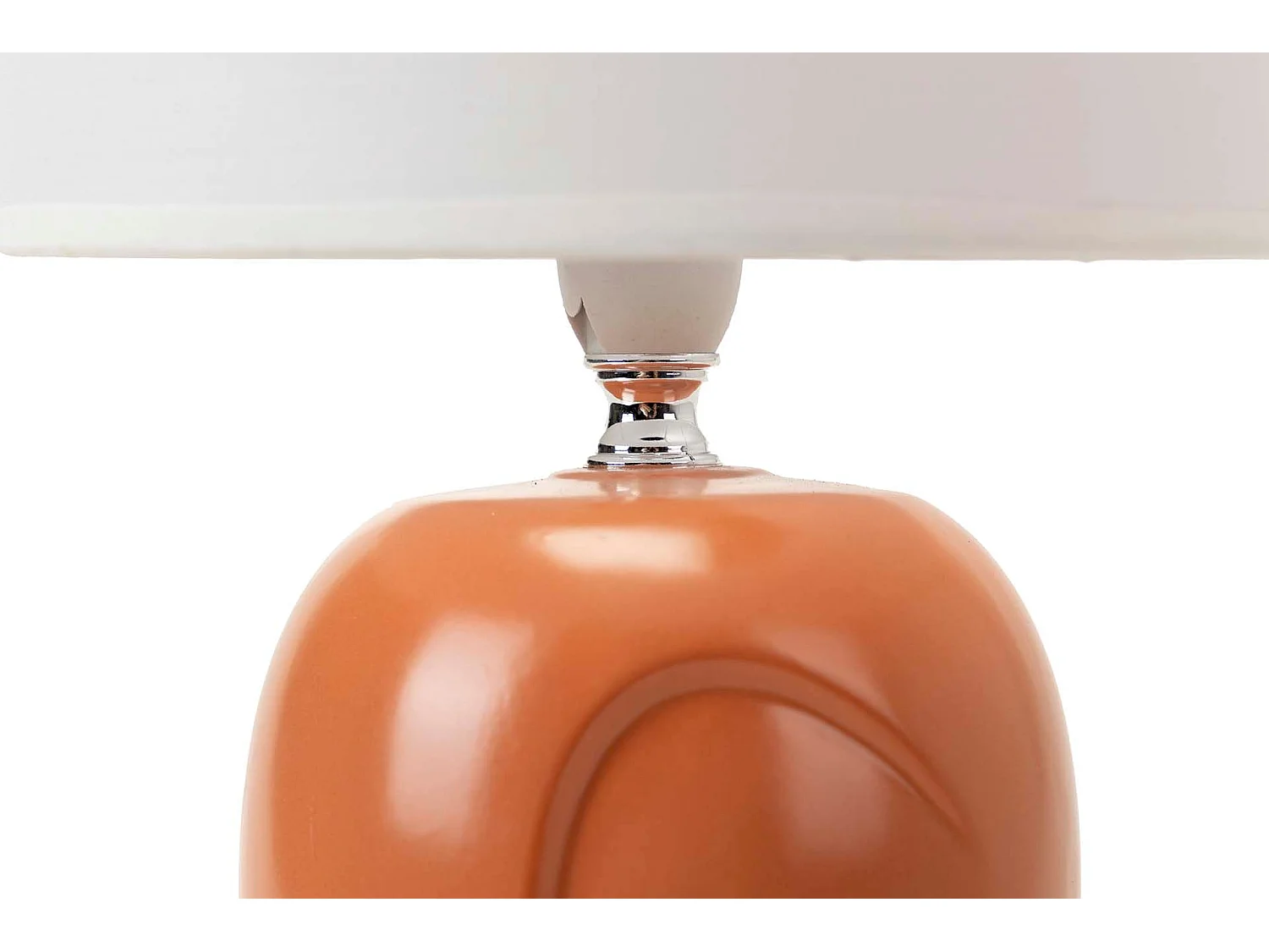 Lampara Sobremesa Ceramica 18x18x34 Cm