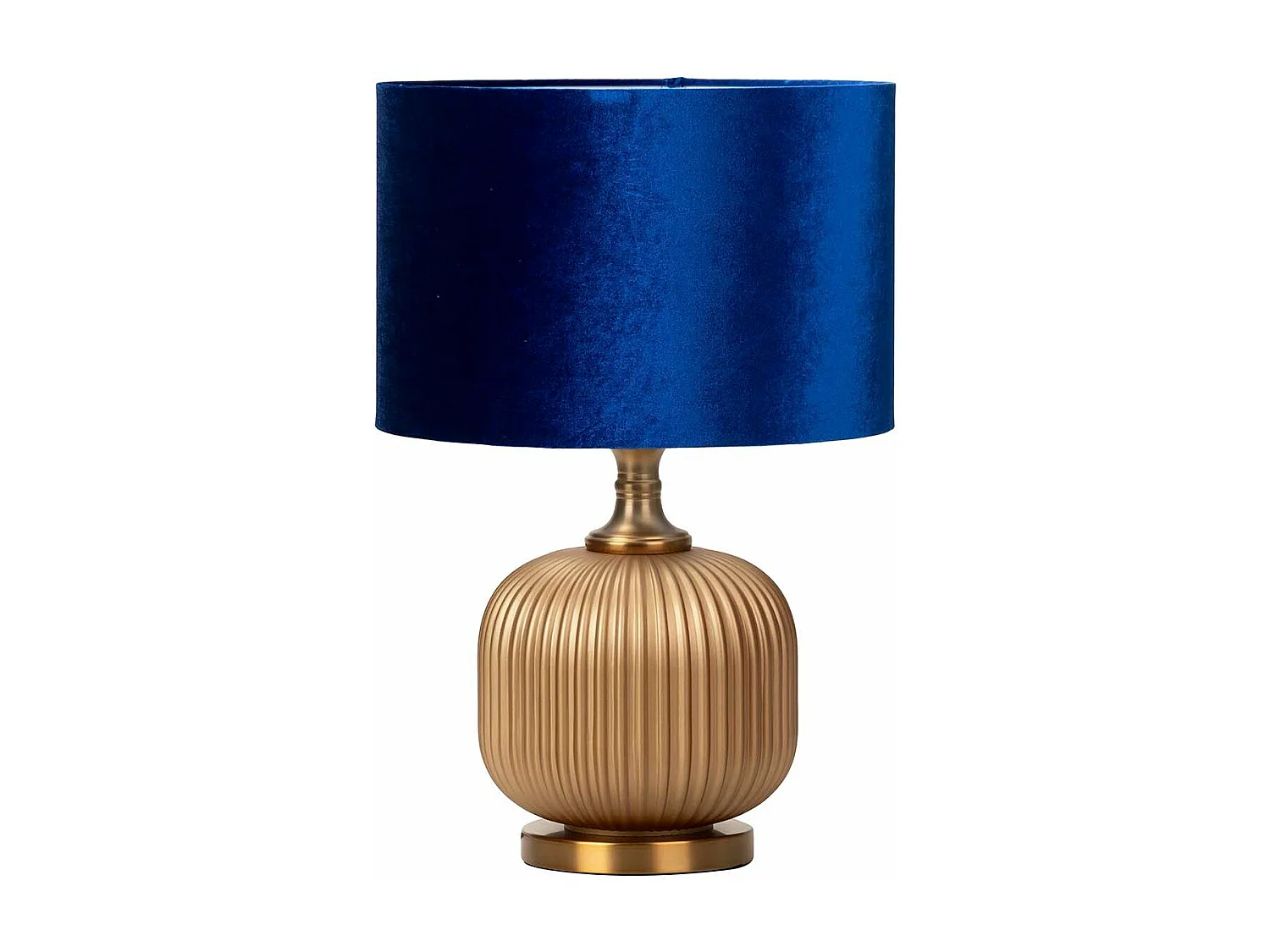 Lampara Sobremesa Cristal 33x33x50 Cm