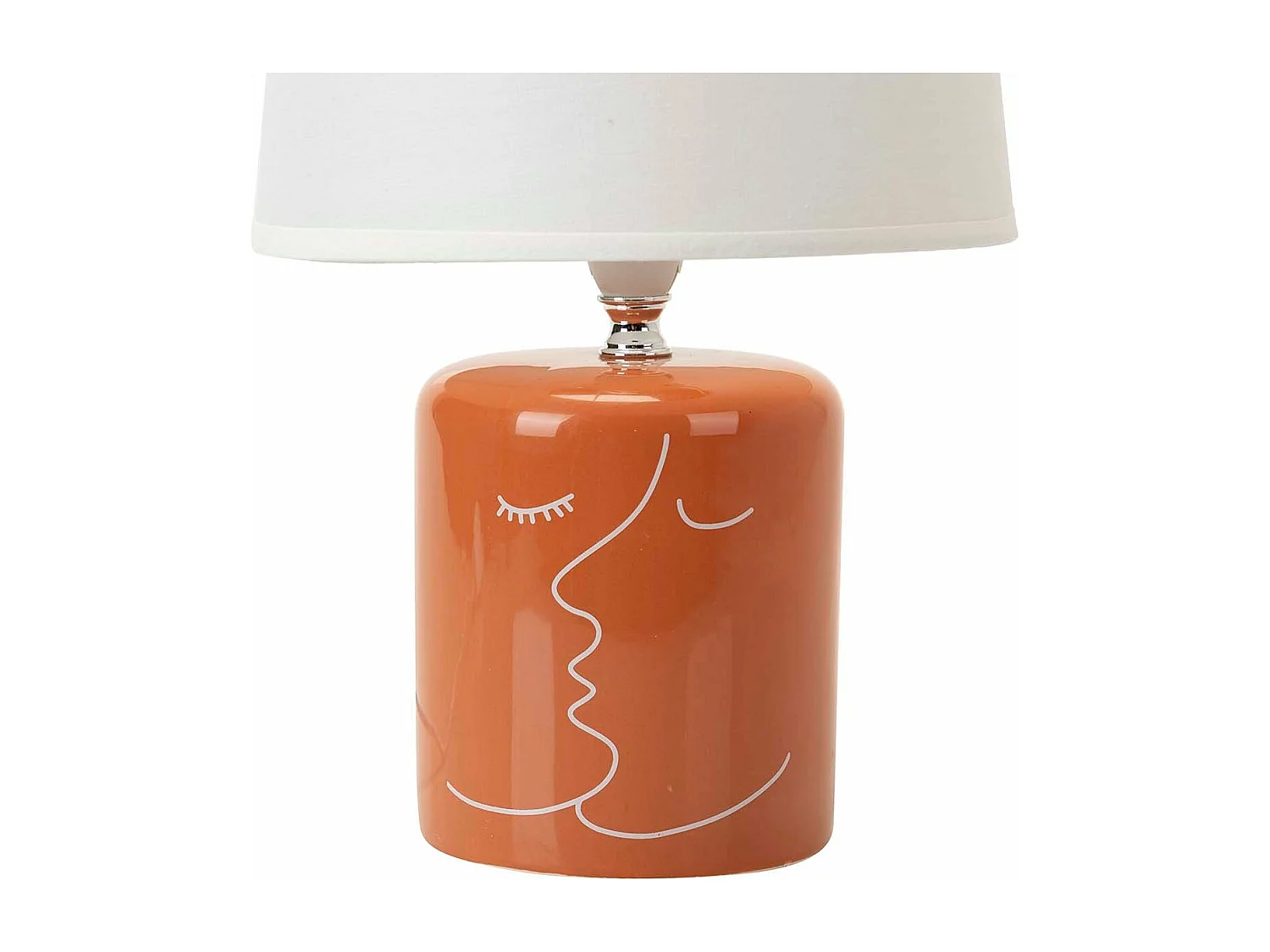 Lampara Sobremesa Ceramica 19x19x30 Cm