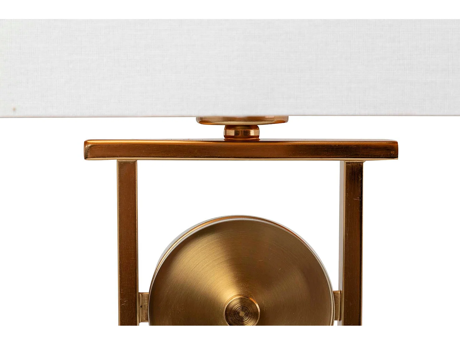 Lámpara Sobremesa Metal Cristal 40x20x70 Cm