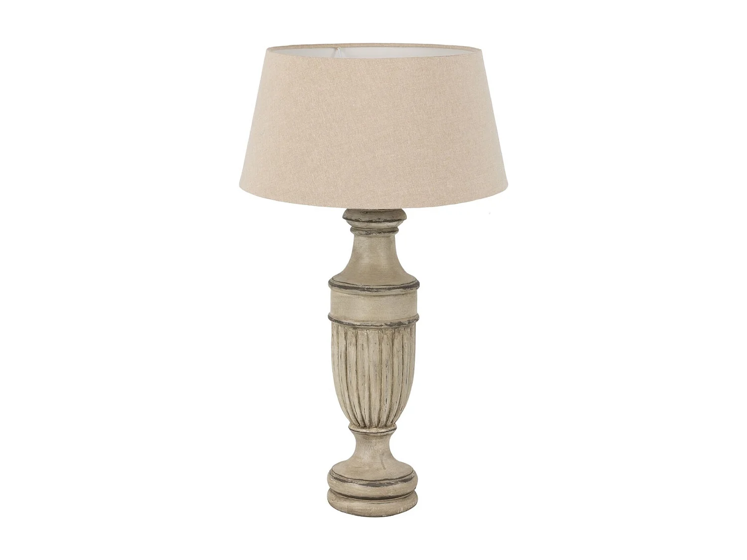 Lampara Sobremesa Madera Osian 52x61x67 Cm