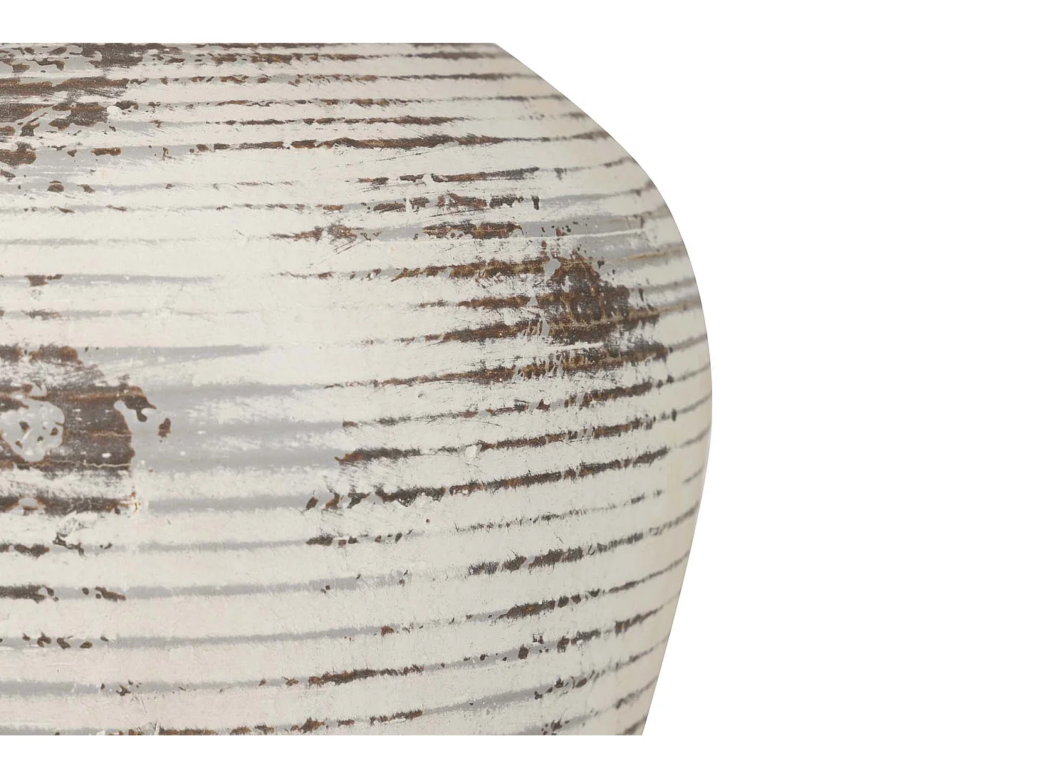 Lámpara Sobremesa Cerámica Gris 40x40x59 Cm