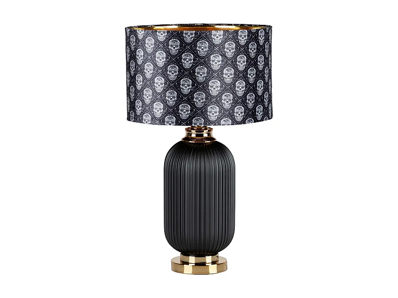 Lampara Sobremesa Skull Cristal 41x41x70 Cm