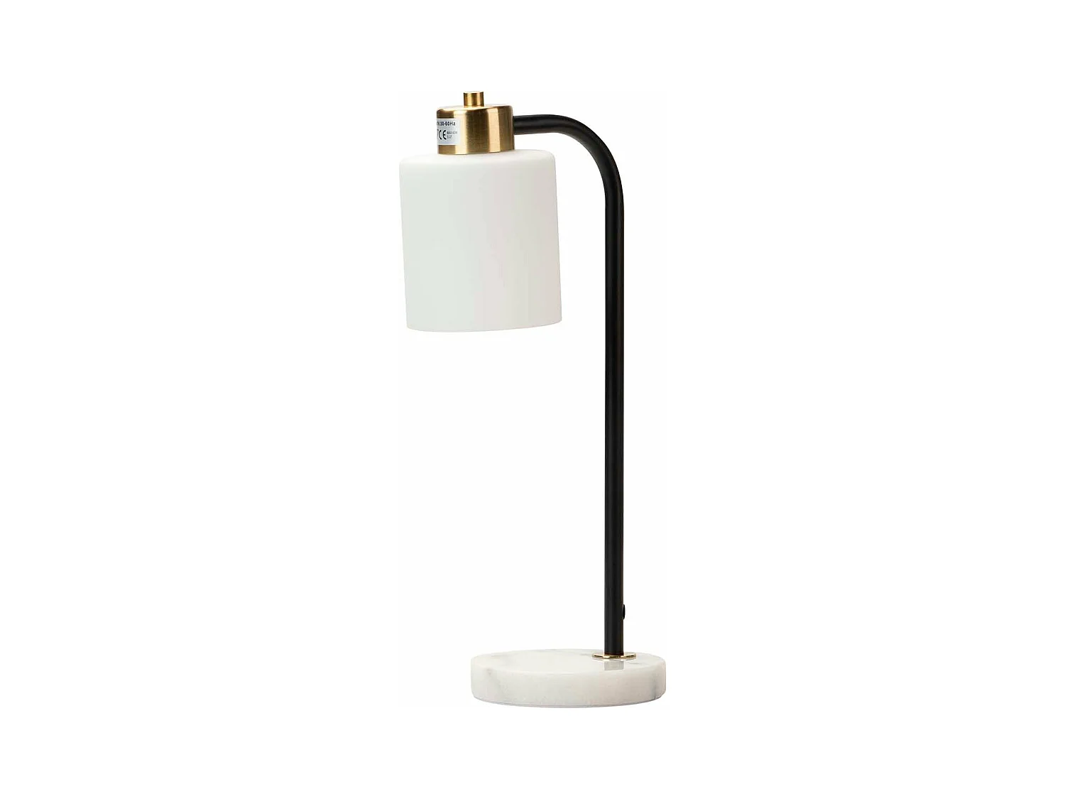 Lampara Sobremesa Metal 21x21x48 Cm