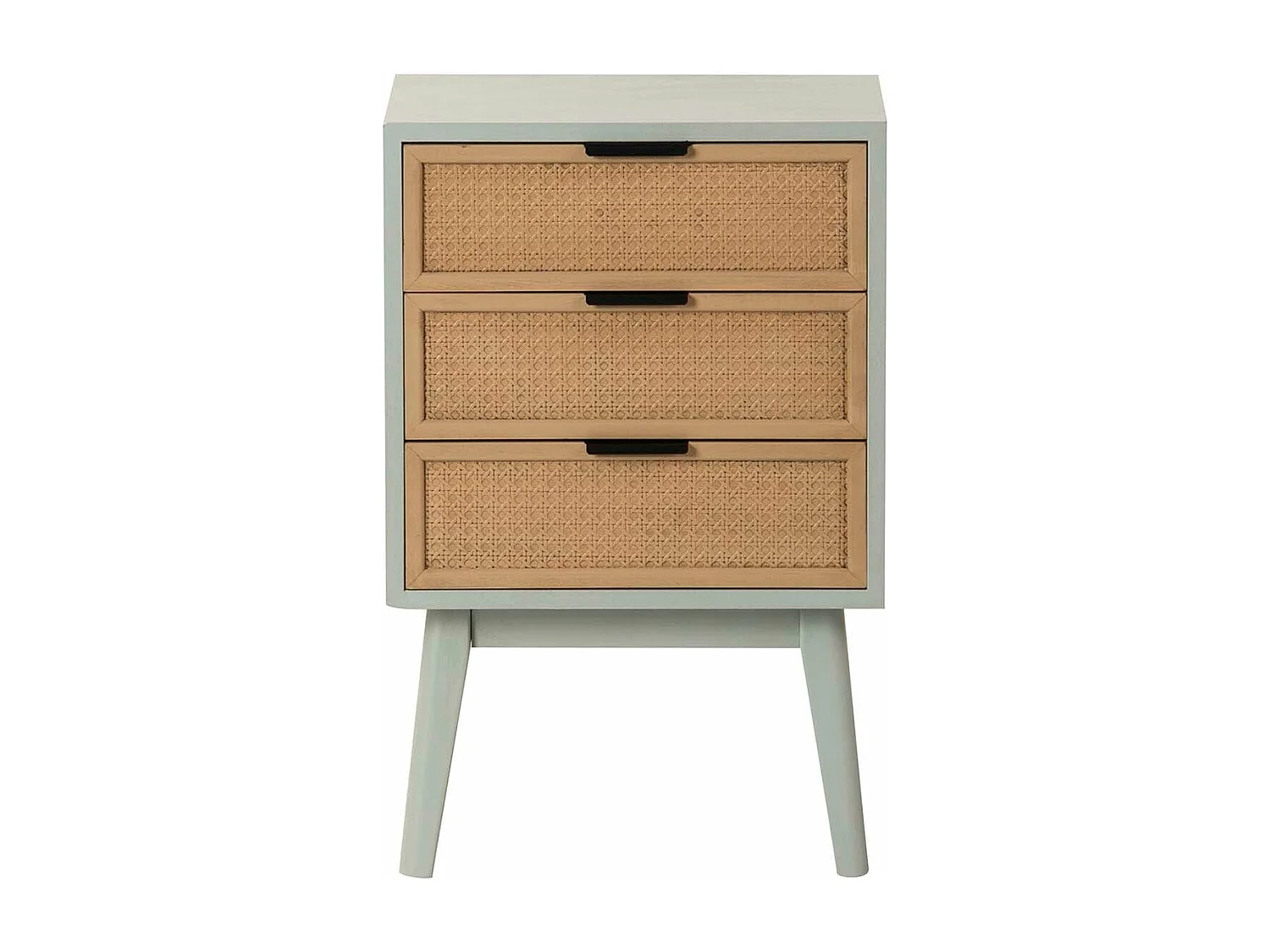 Mesita Mdf Pino Marron Gris 40x32x61 Cm