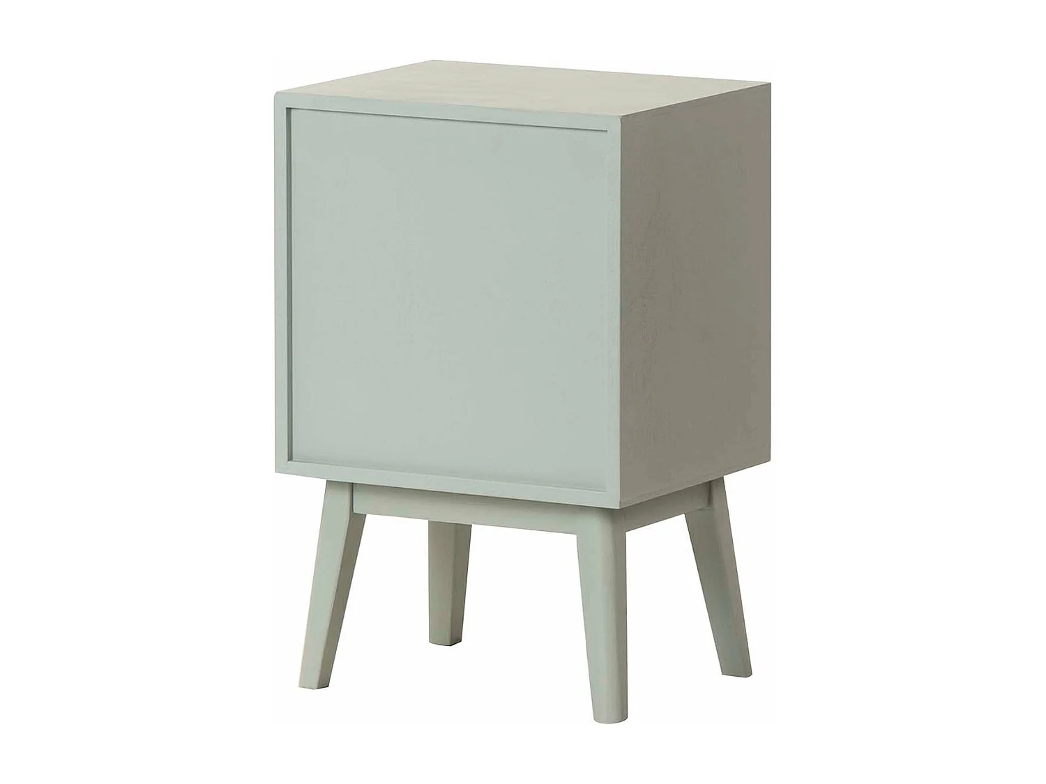 Mesita Mdf Pino Marron Gris 40x32x61 Cm