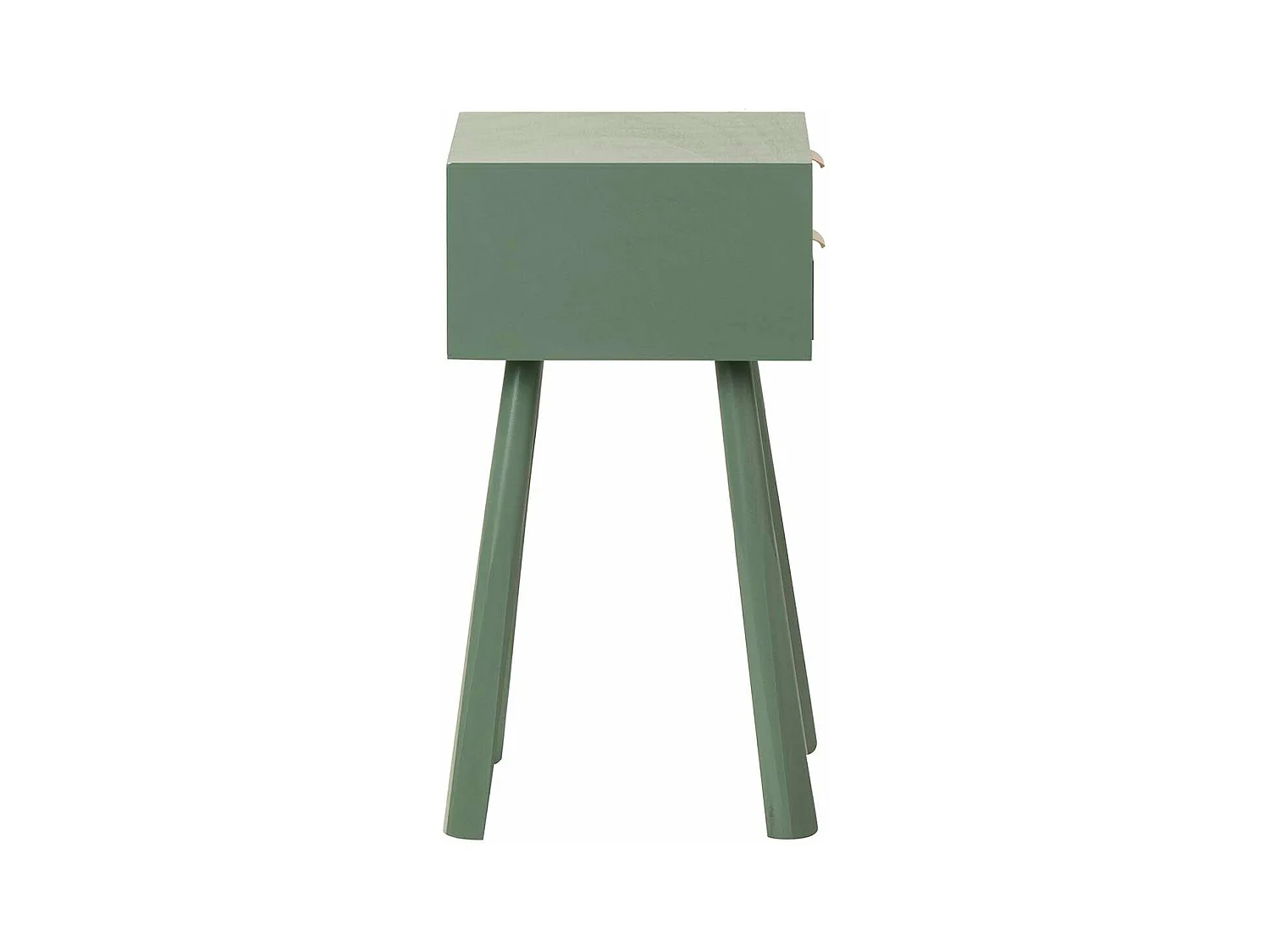 Mesita Mdf Pino Verde Dorado 45x35x66 Cm