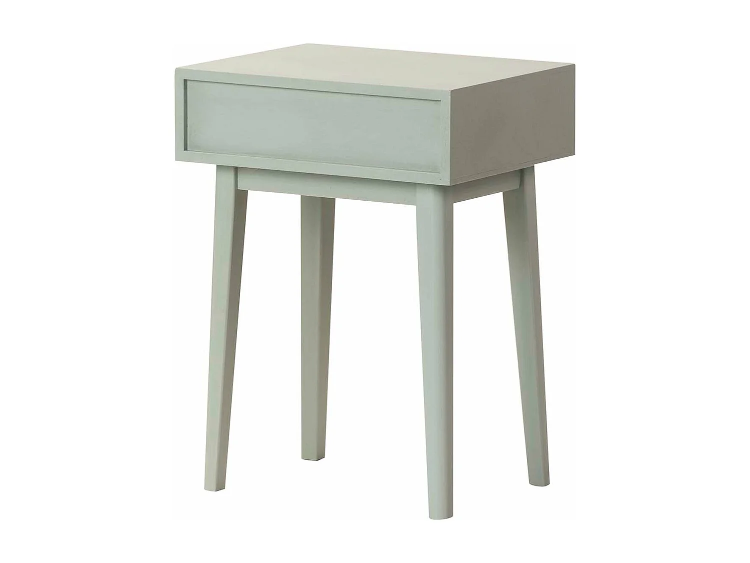 Mesita Mdf Pino Marron Gris 45x35x60 Cm