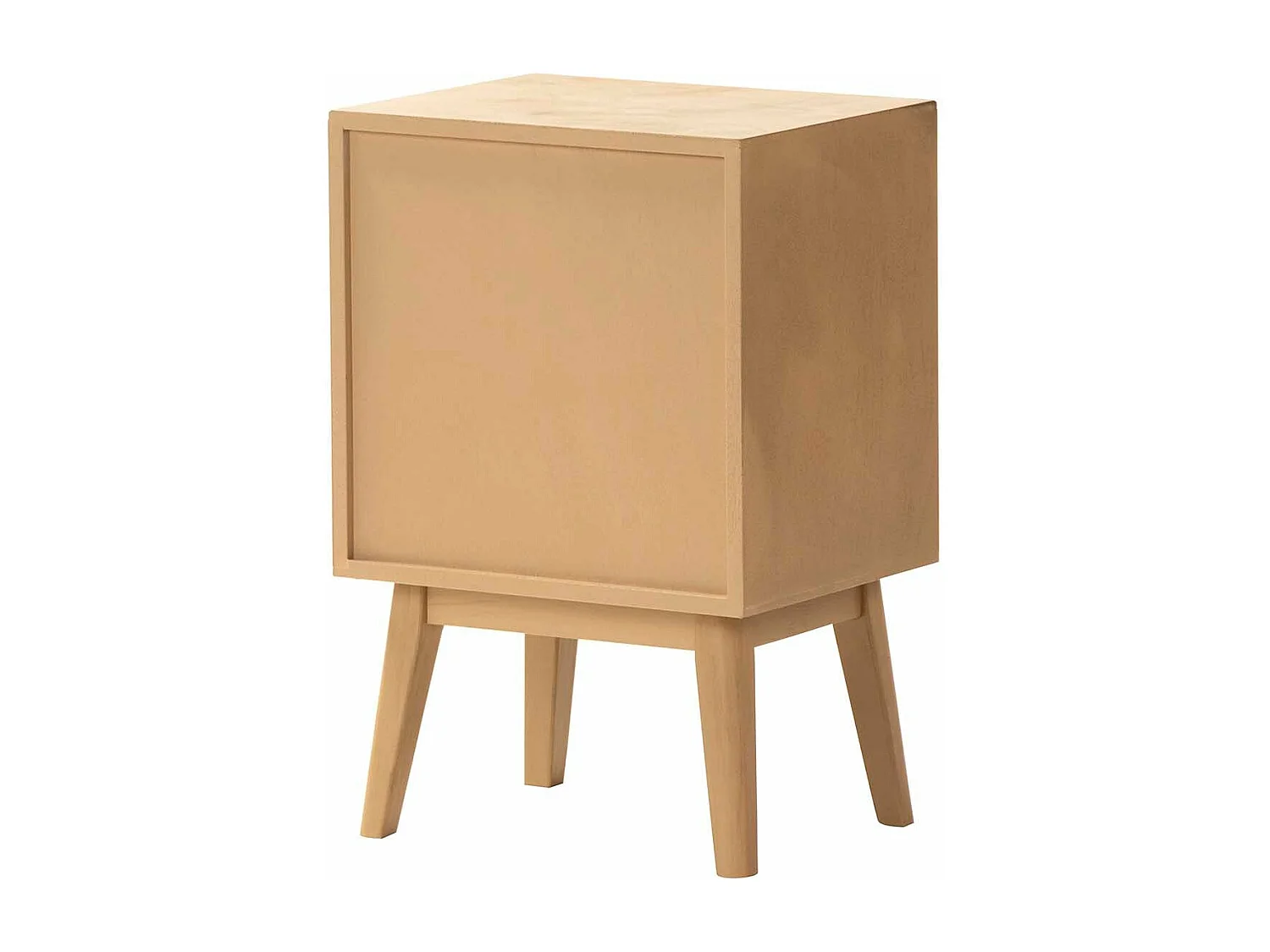 Mesita 3 Cajones Mdf Pino Marron 40x32x61 Cm