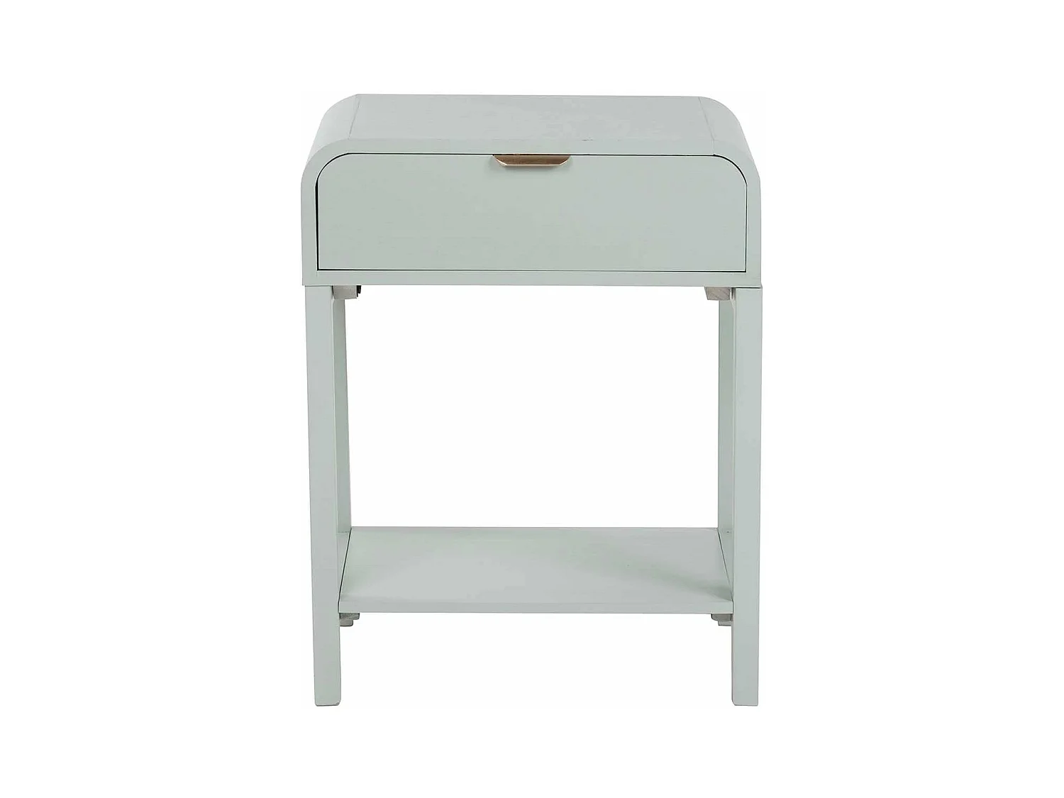 Mesita Mdf Pino Verde Dorado 48x36x61 Cm