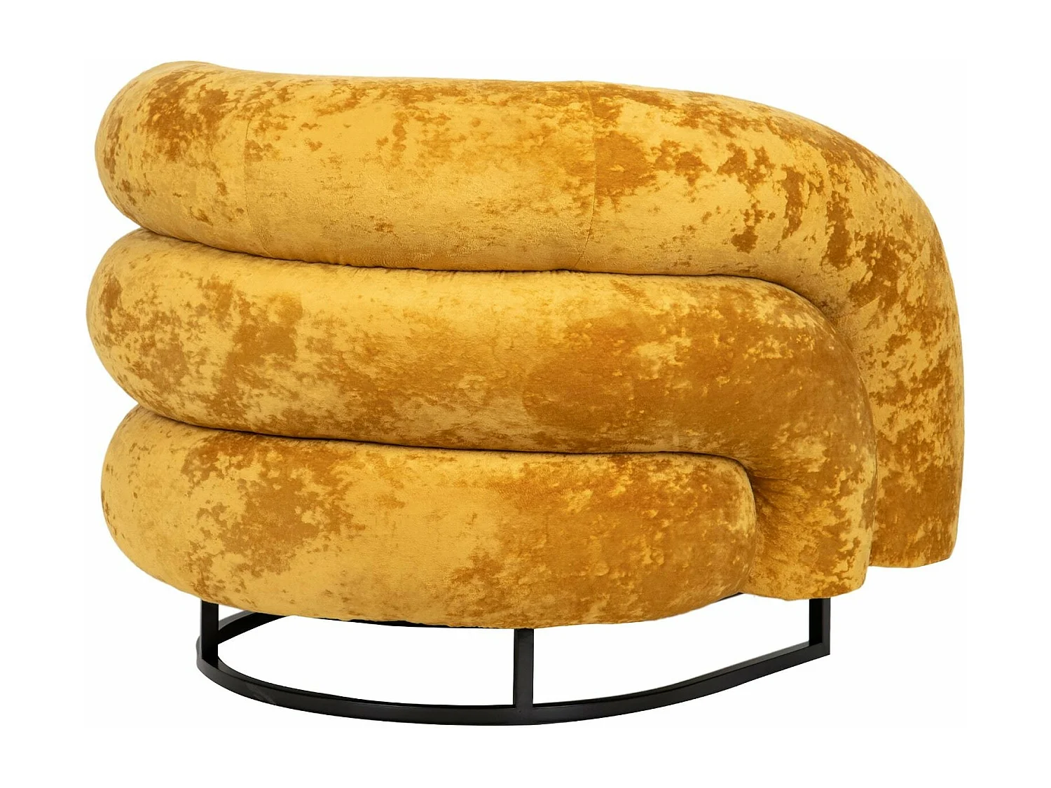 Sillon Acero Inoxidable/velvet Hanko 89x85x74 Cm