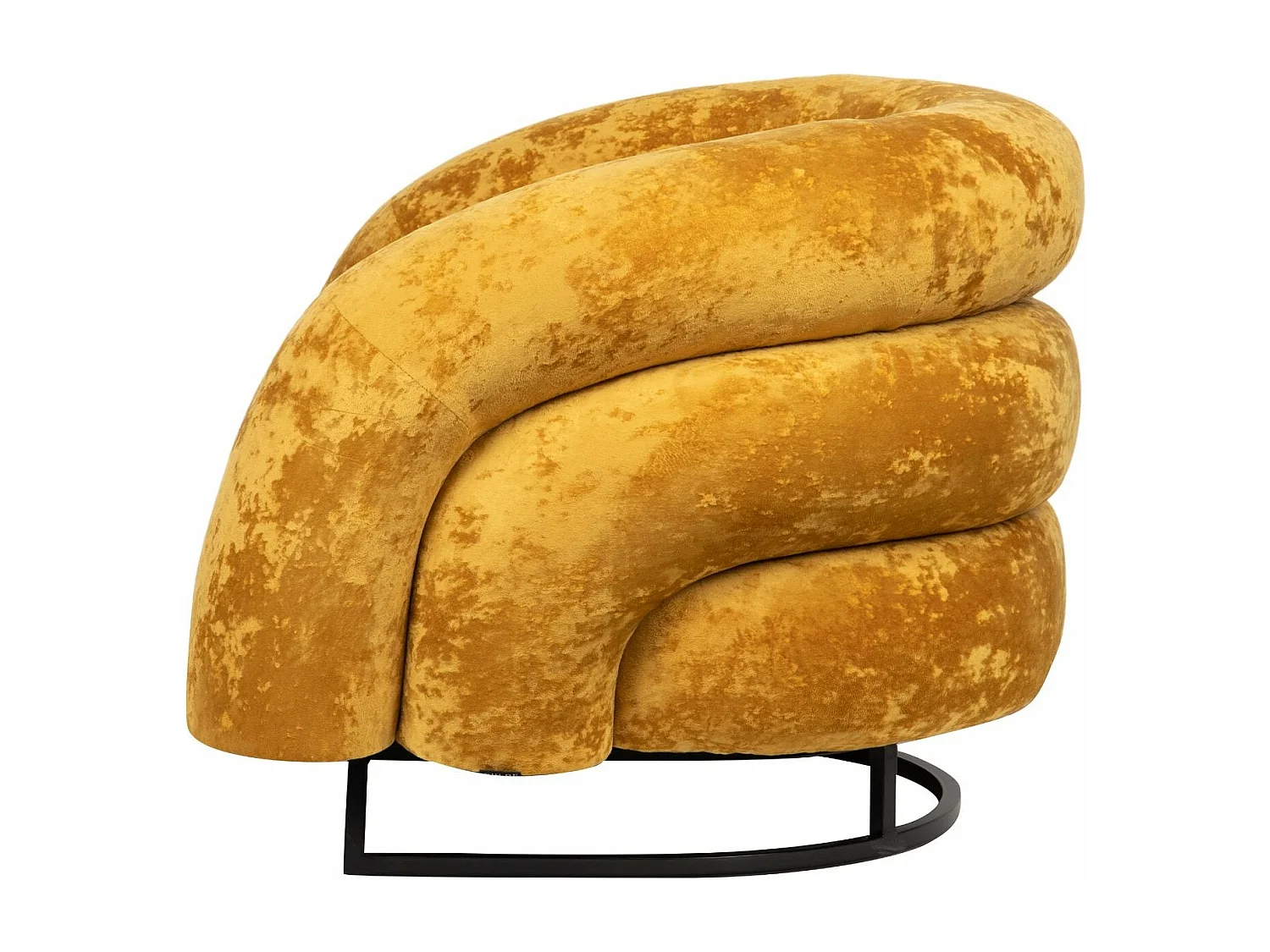 Sillon Acero Inoxidable/velvet Hanko 89x85x74 Cm