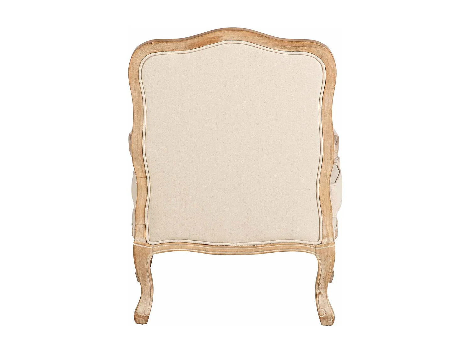 Butaca Lino Beige Patas Madera 64x72x92 Cm