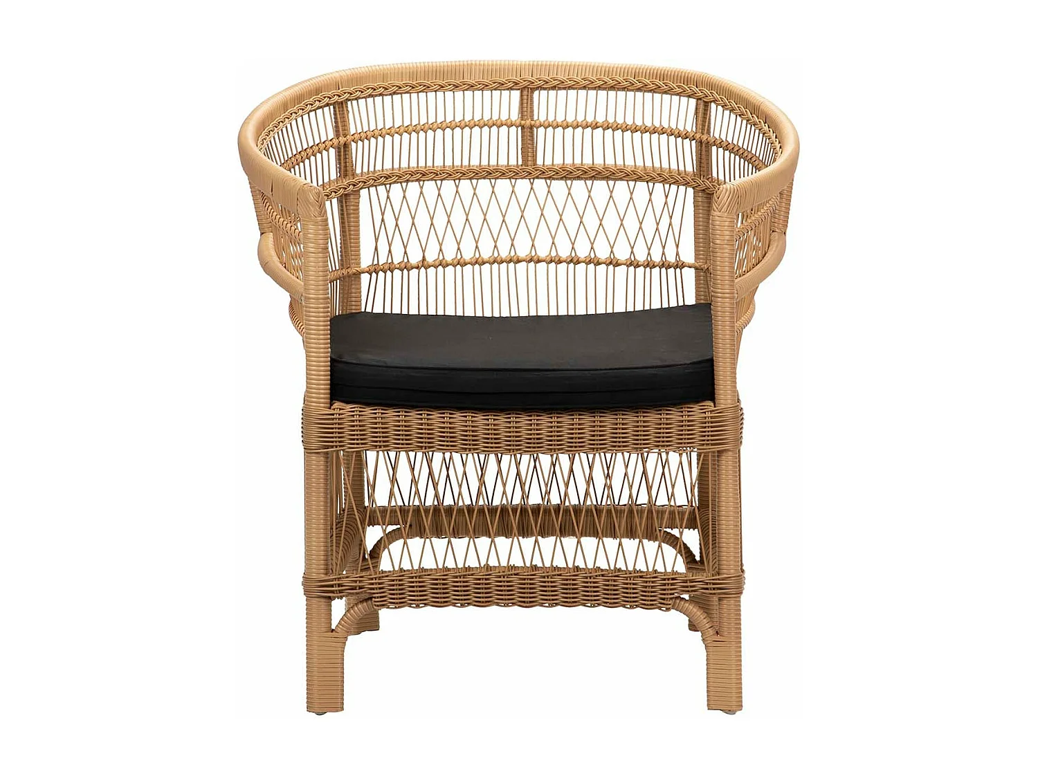 Butaca Ratan Natural 65x60x80 Cm