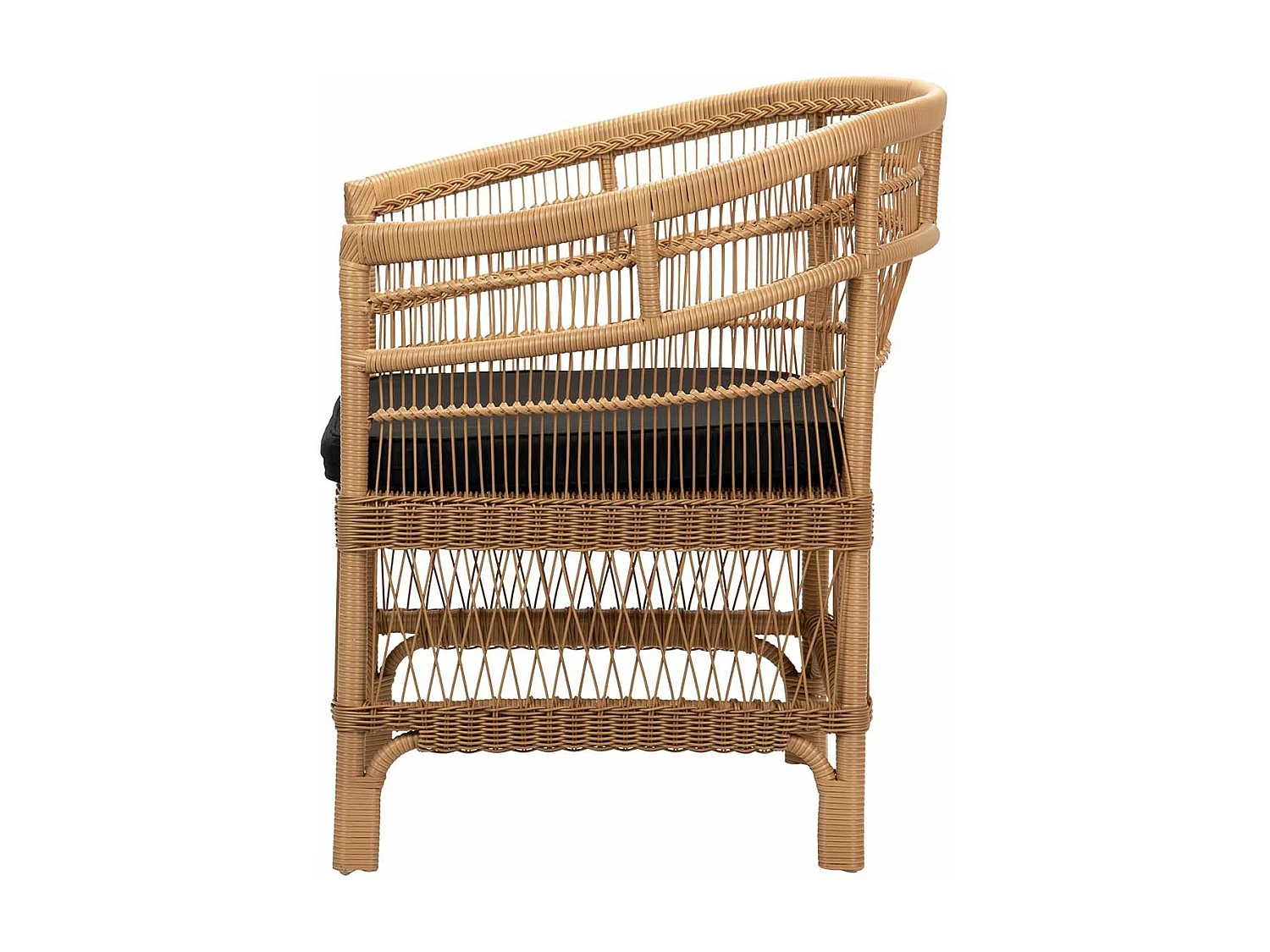 Butaca Ratan Natural 65x60x80 Cm