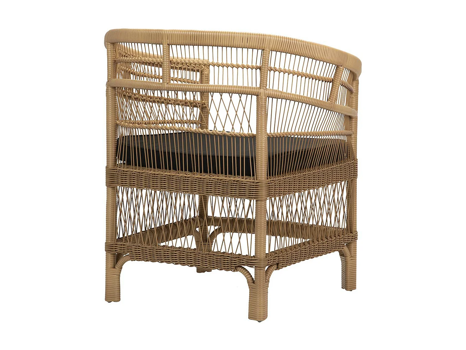 Butaca Ratan Natural 65x60x80 Cm