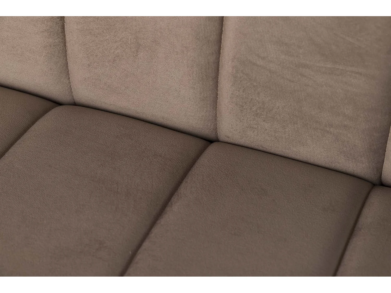 Sofá Velvet Marrón 130x70x74 Cm