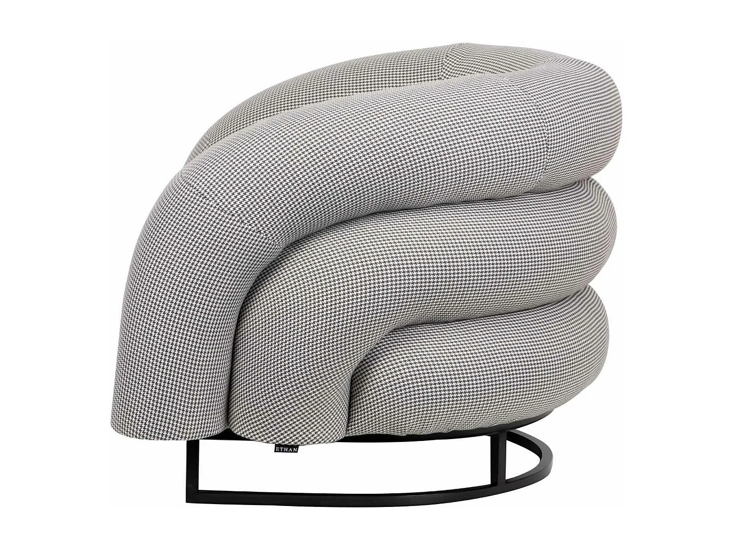 Sillon Tela Gris Hanko 89x85x74 Cm