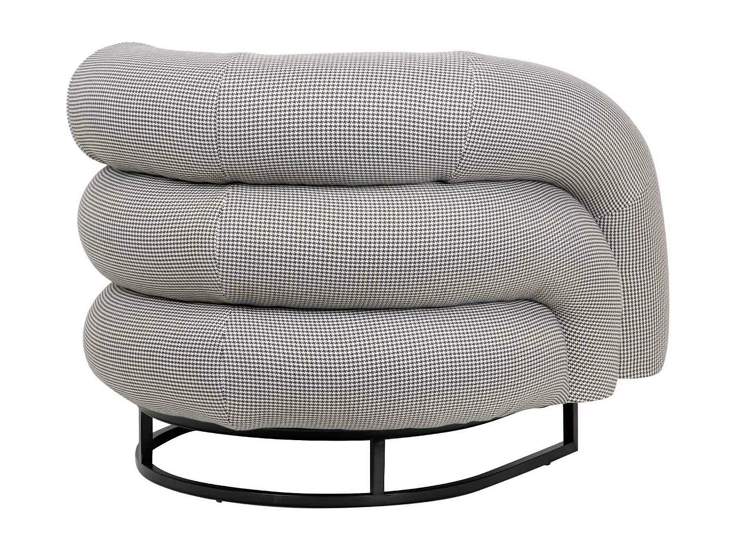 Sillon Tela Gris Hanko 89x85x74 Cm