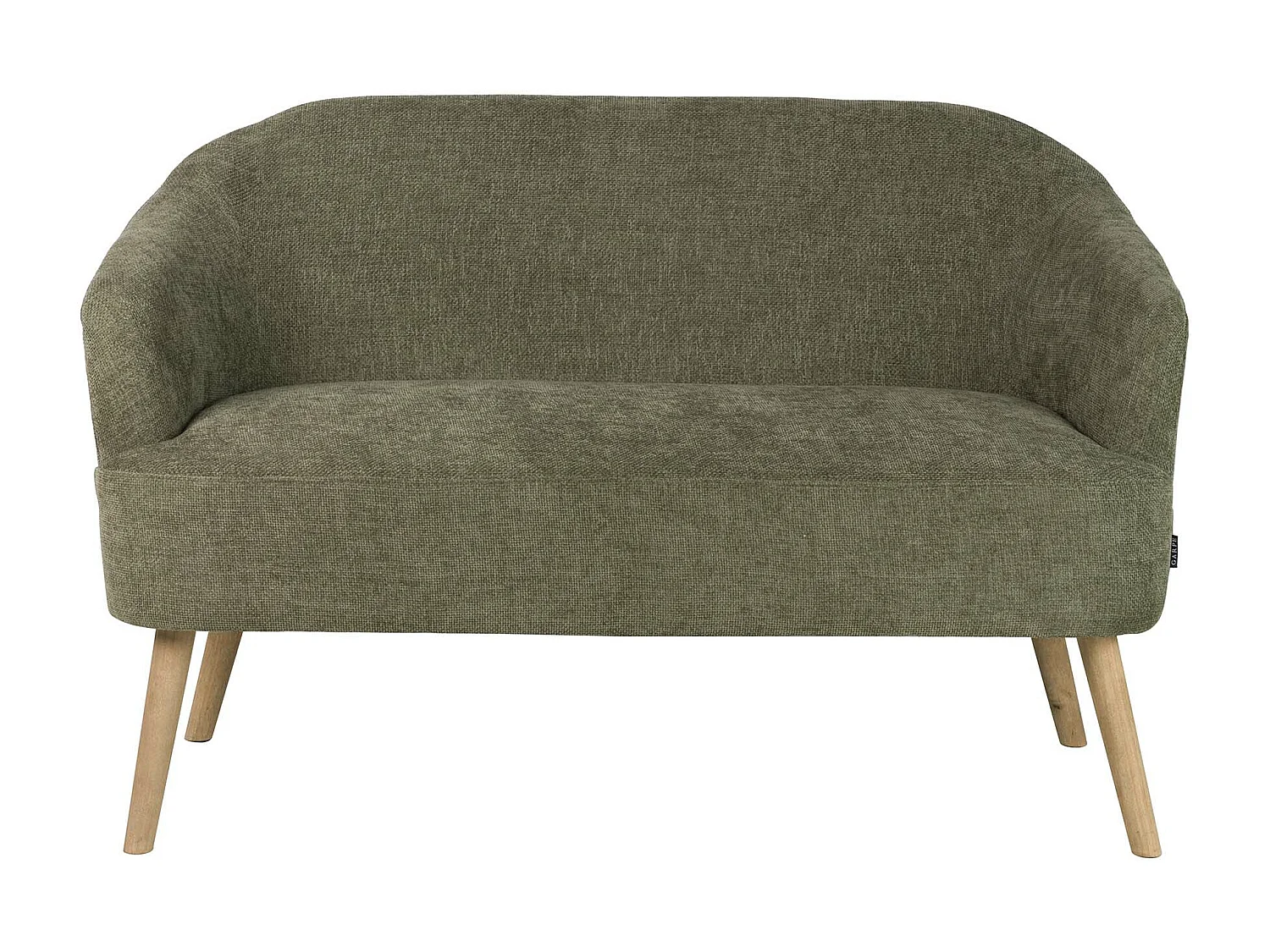 Sofa Chenilla Gris 131x72x79 Cm