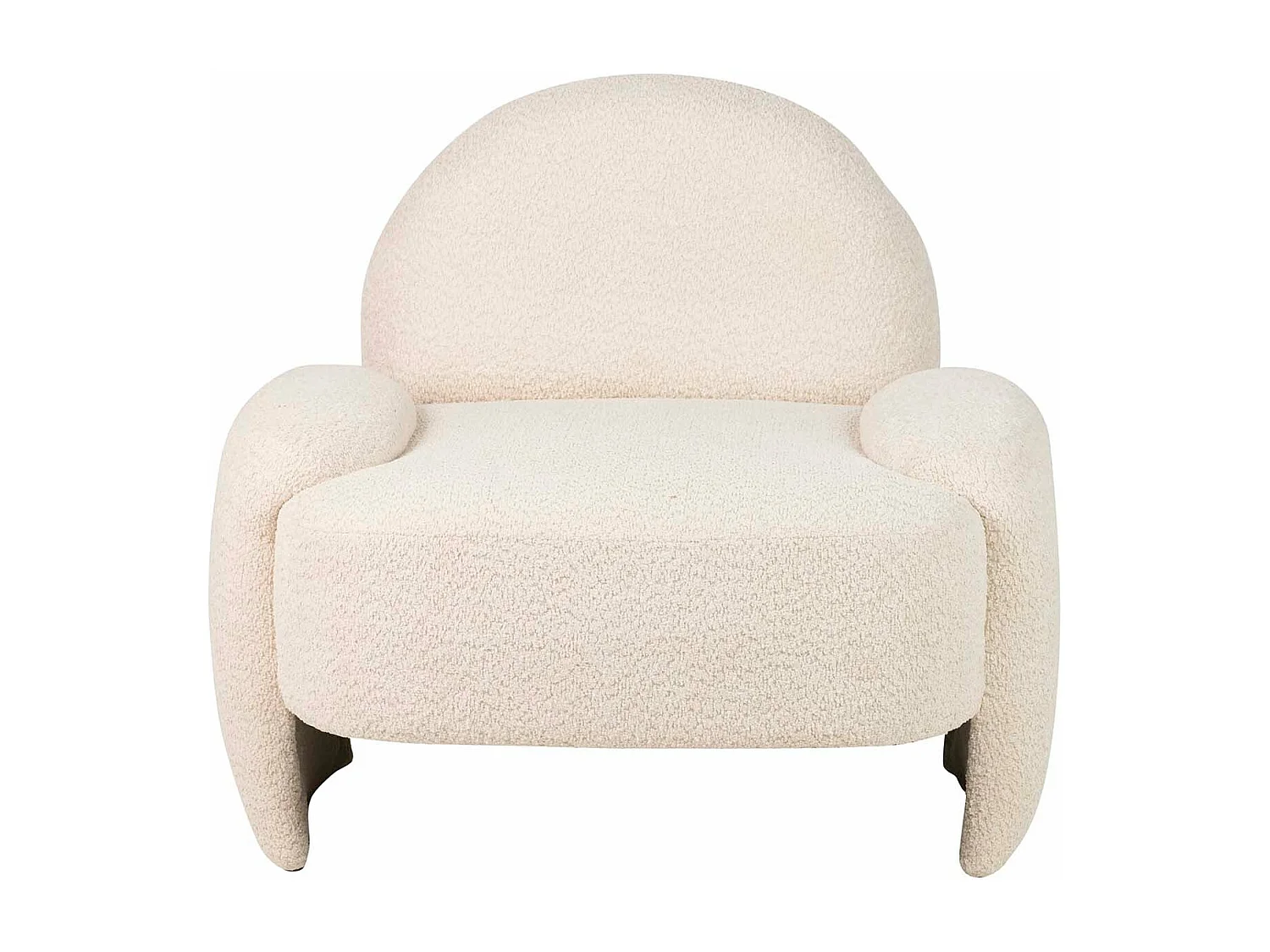 Butaca Boucle Biege Zenith 89x80x74 Cm