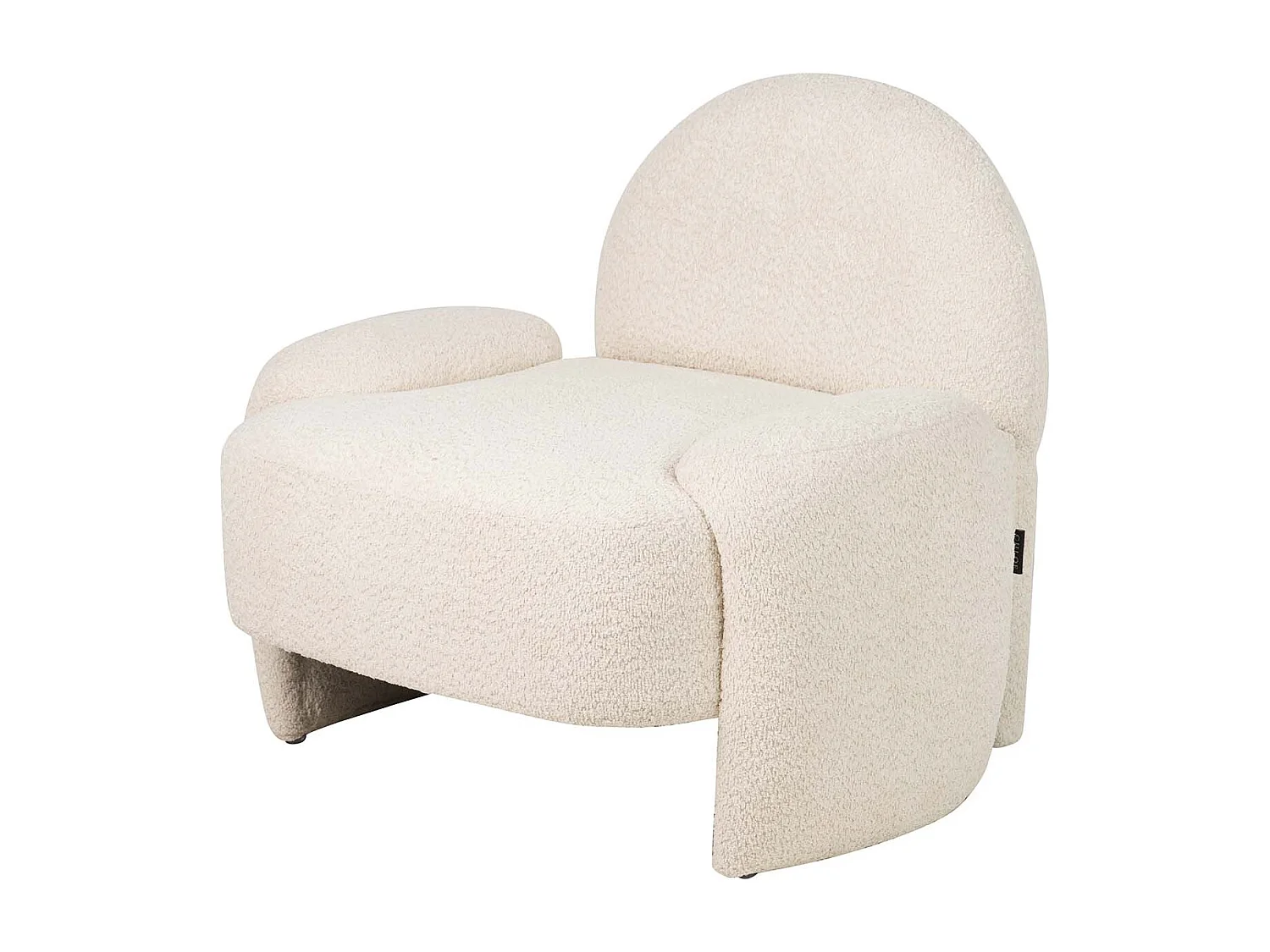 Butaca Boucle Biege Zenith 89x80x74 Cm