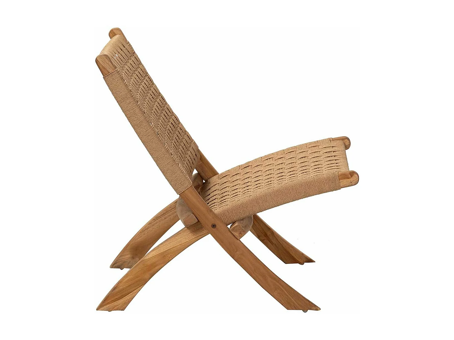 Butaca Madera Teca Natural 66x77x77 Cm