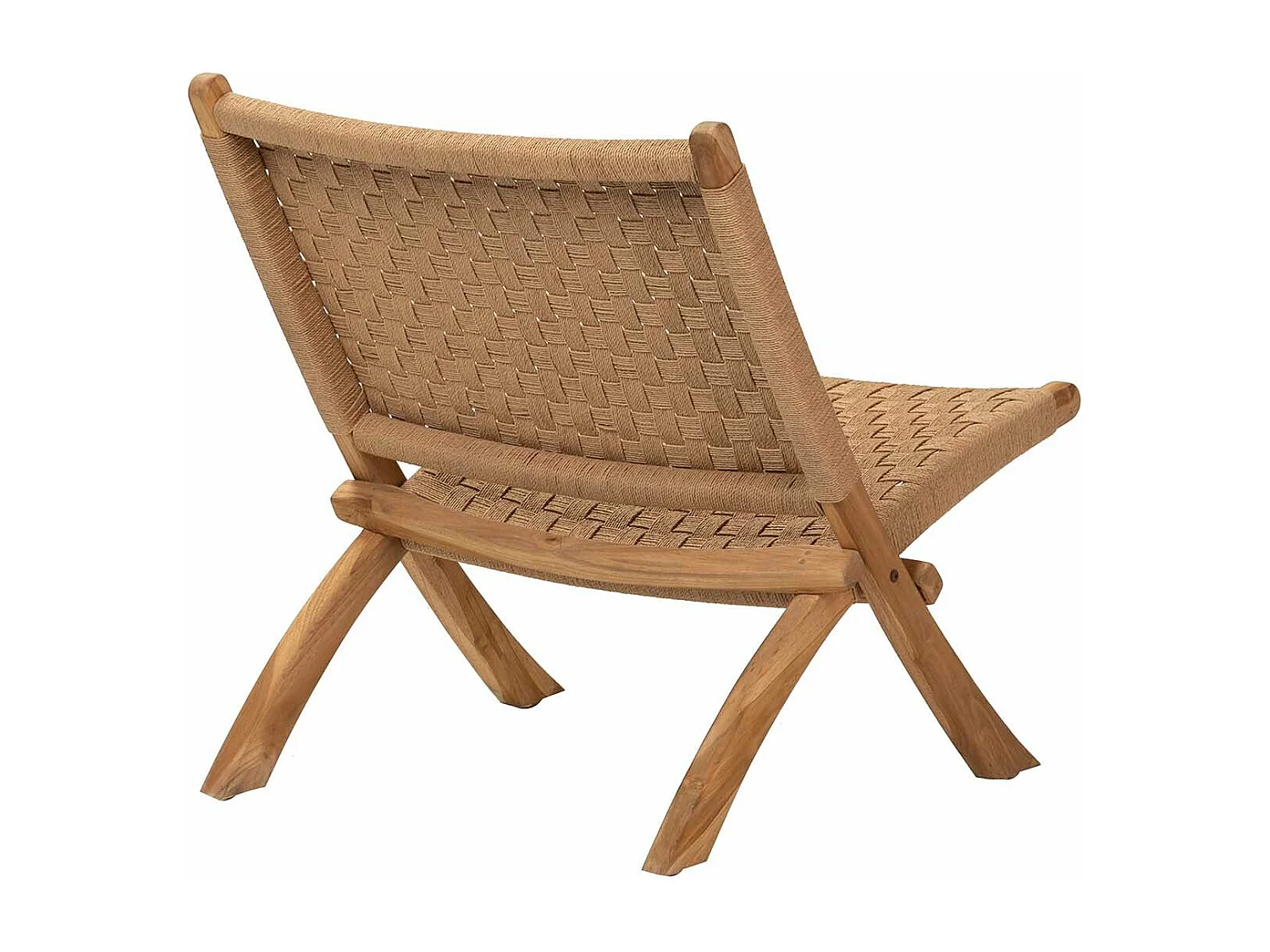 Butaca Madera Teca Natural 66x77x77 Cm