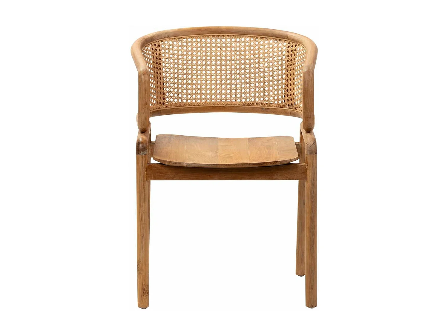 Butaca Madera Teca Natural 57x68x82 Cm