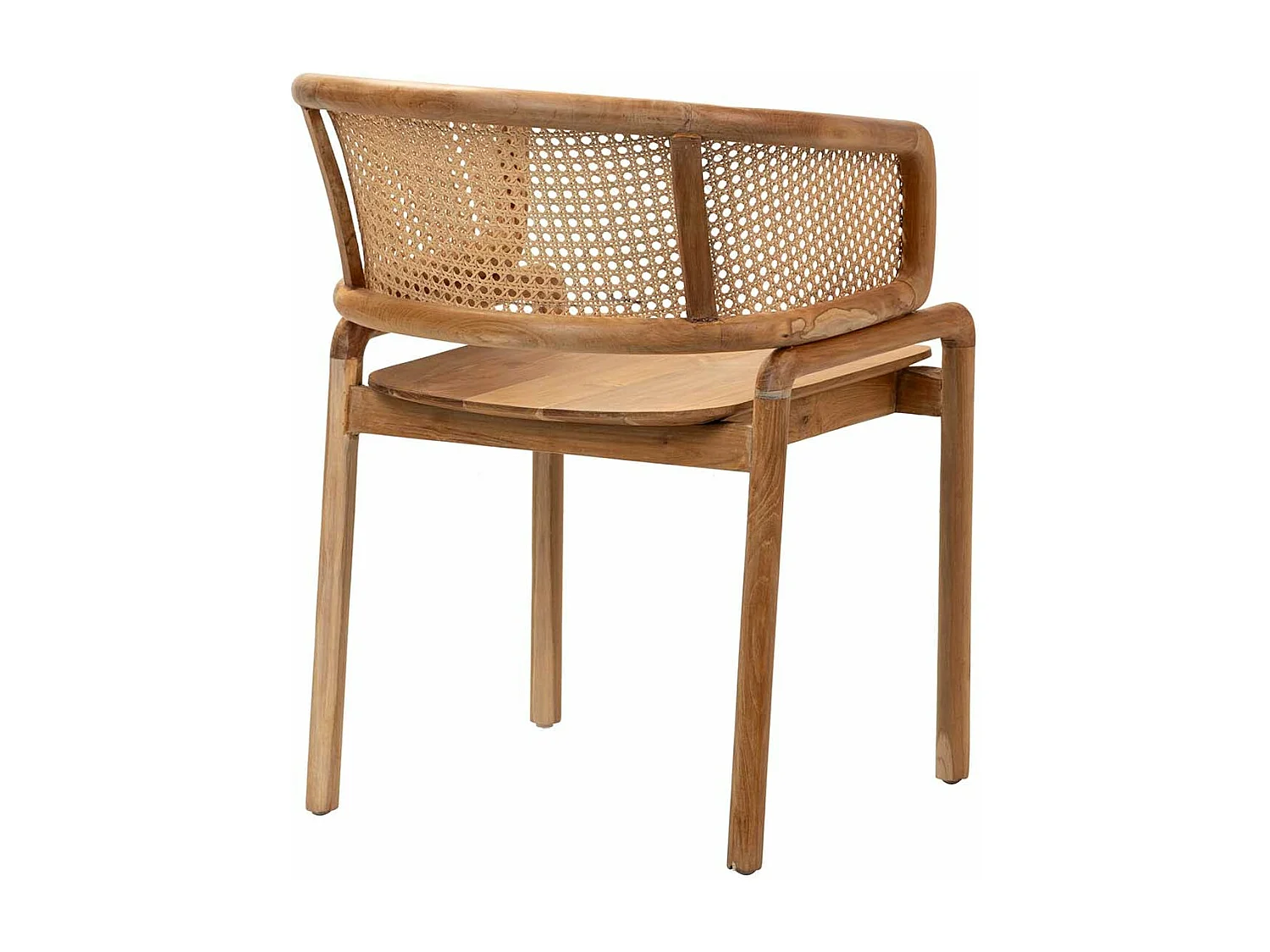 Butaca Madera Teca Natural 57x68x82 Cm