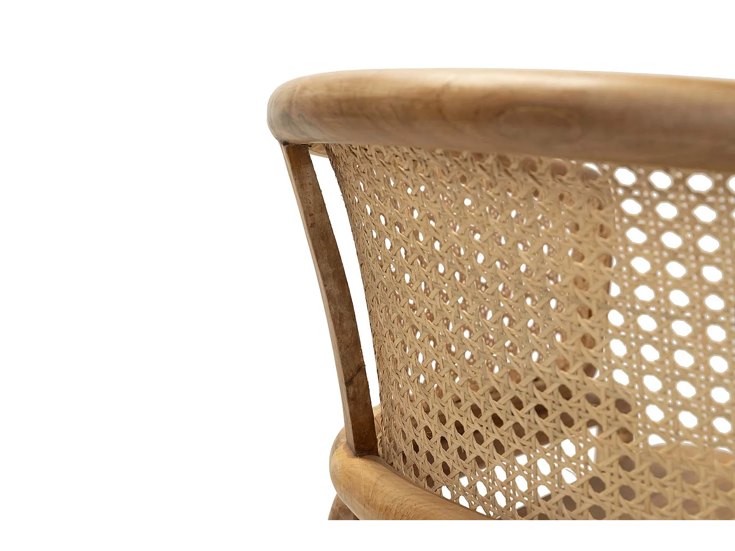 SILLA MADERA TECA NATURAL 57x68x82 CM