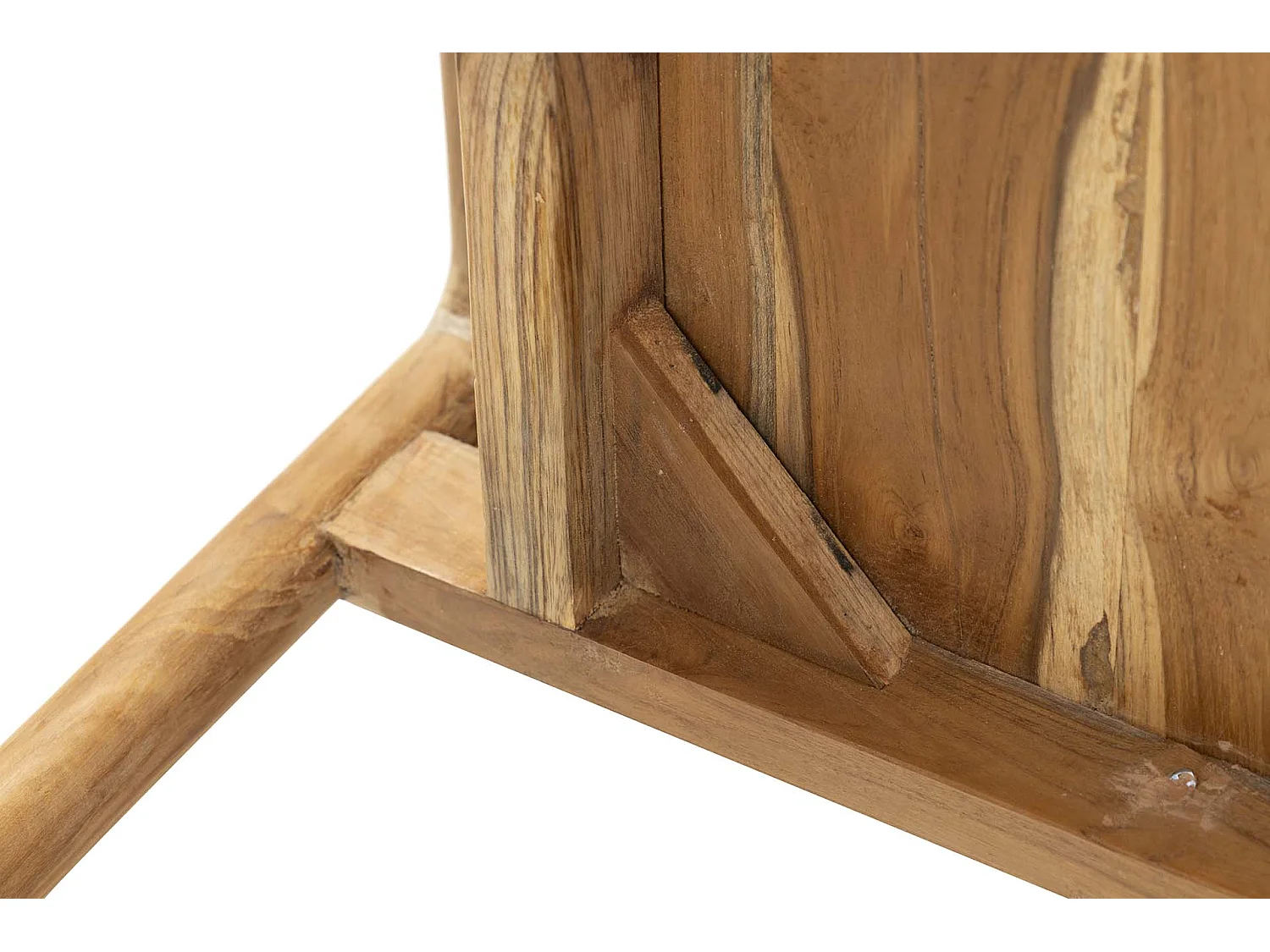 SILLA MADERA TECA NATURAL 57x68x82 CM