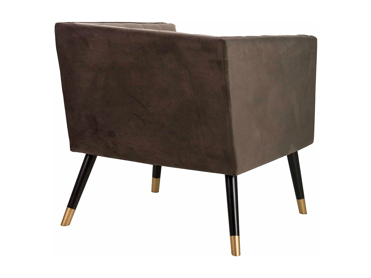 Butaca Velvet Marrón 70x70x74 Cm