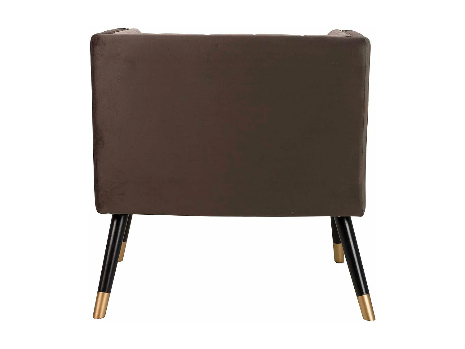 Butaca Velvet Marrón 70x70x74 Cm