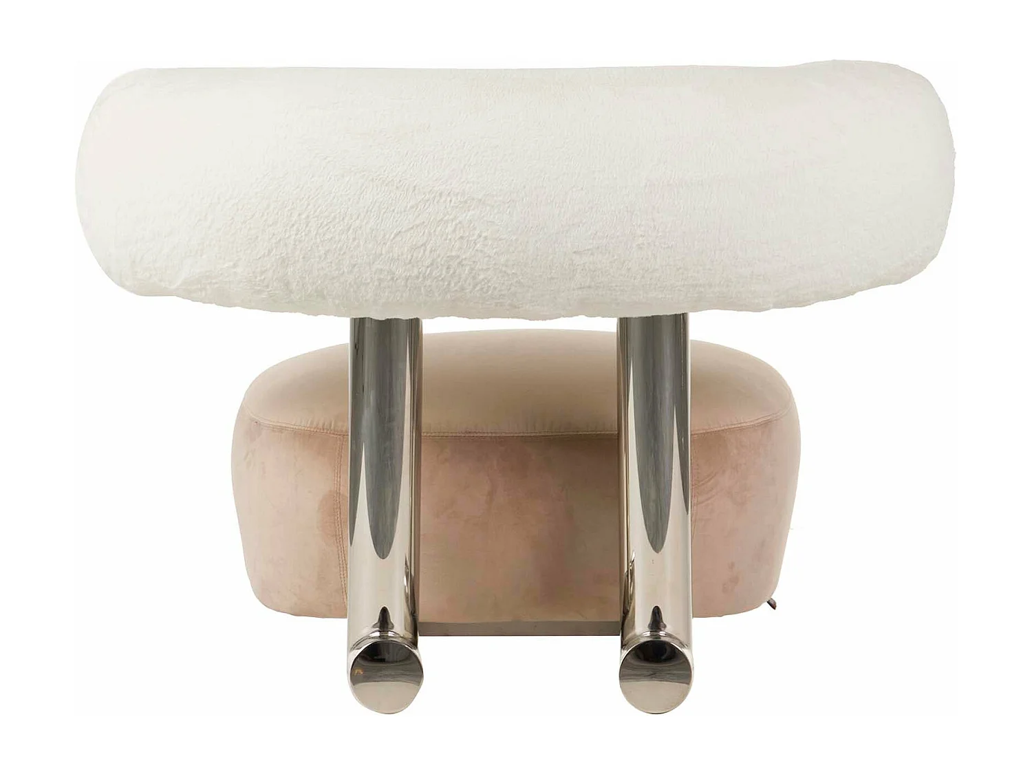 Sillon Lana Velvet Rosa Qufu 100x82x71 Cm