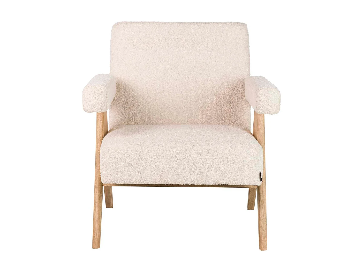 Butaca Boucle Blanco 74x76x85 Cm