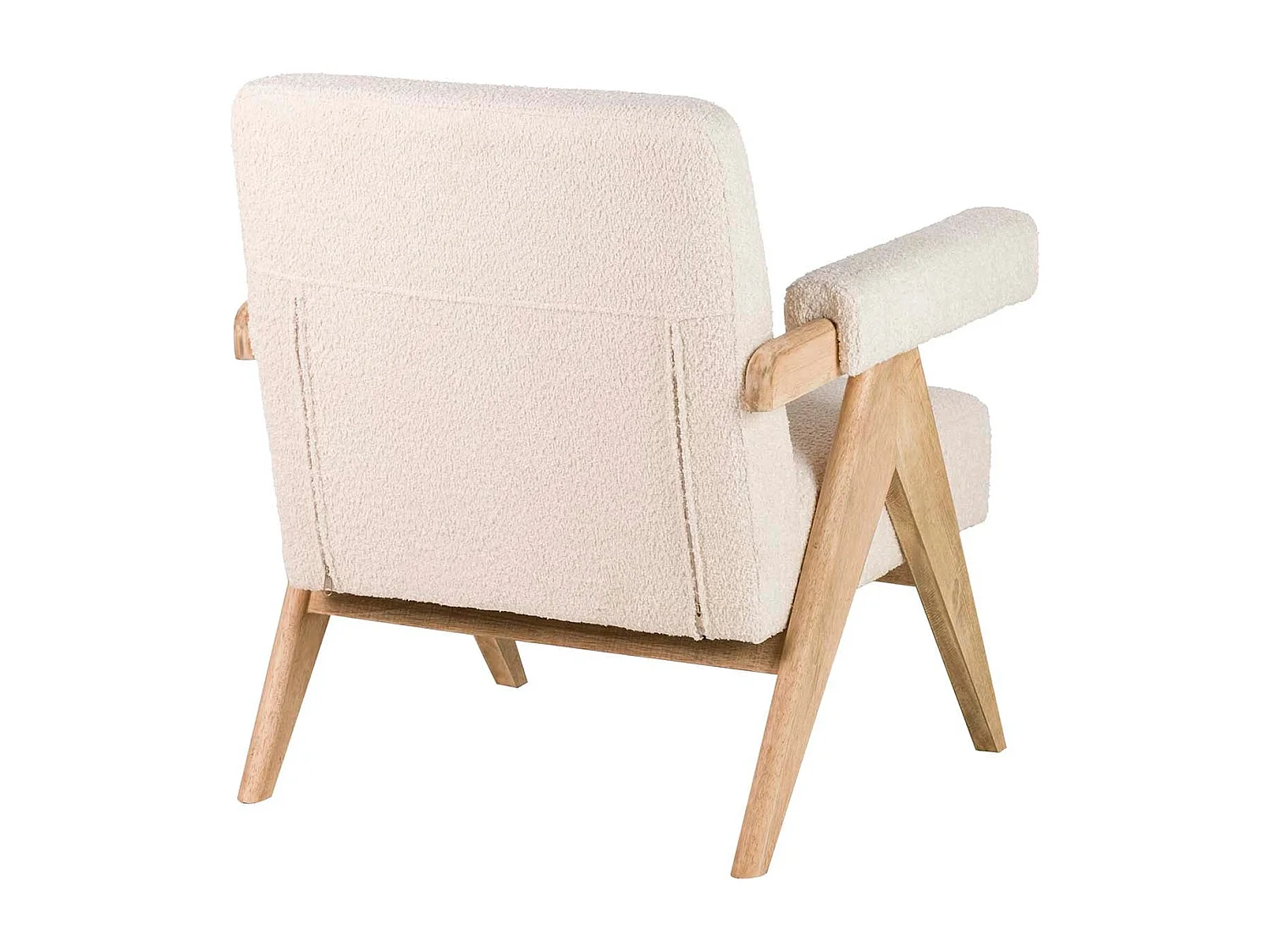 Butaca Boucle Blanco 74x76x85 Cm